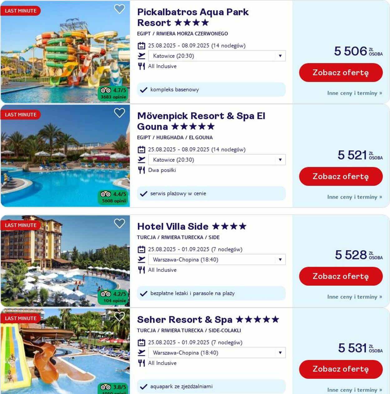 Gazetka TUI 25.08.2025 - 03.09.2025