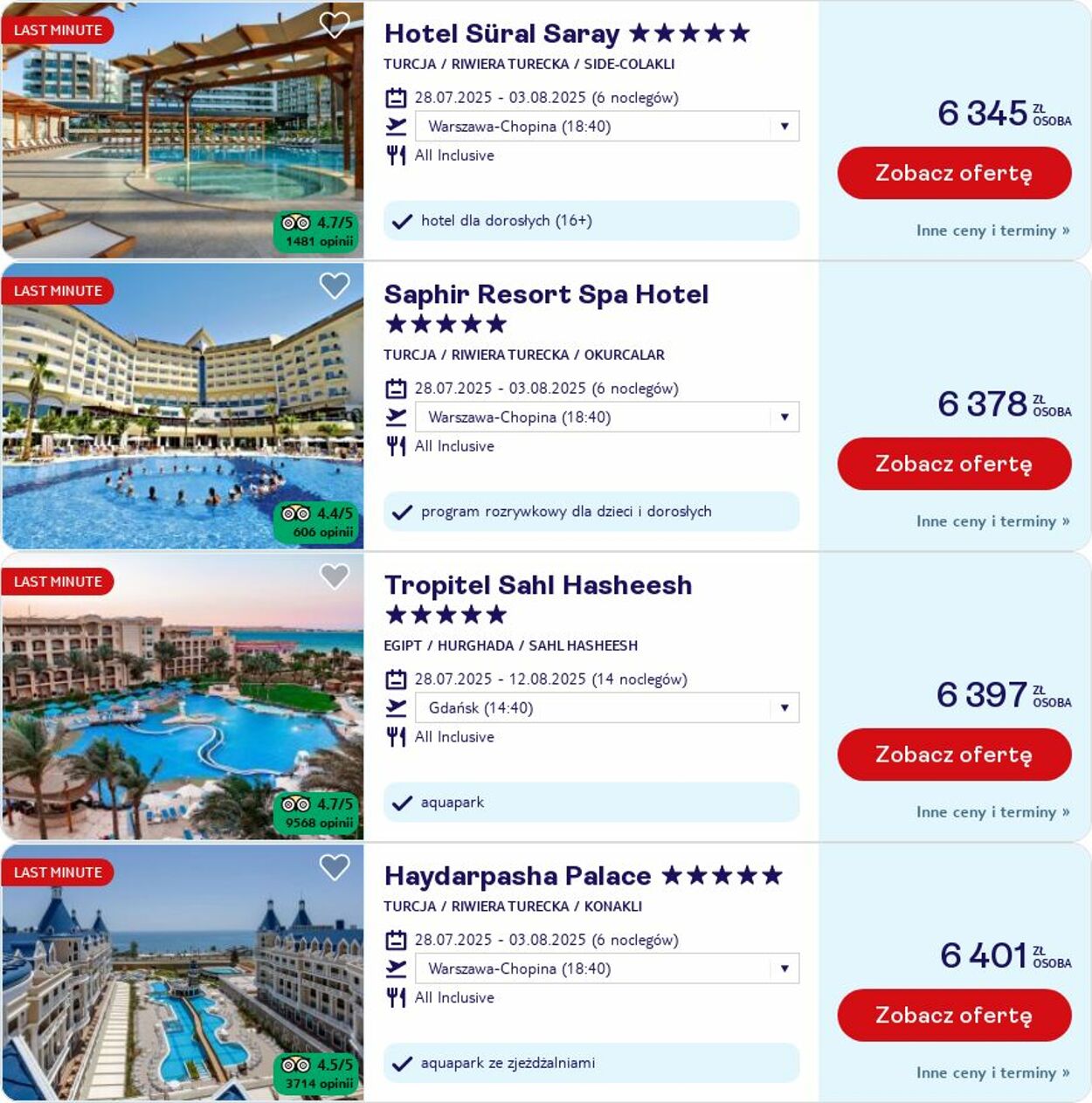 Gazetka TUI 28.07.2025 - 06.08.2025