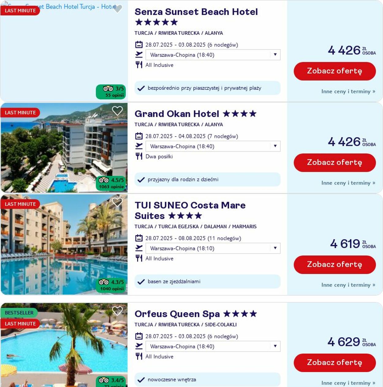 Gazetka TUI 28.07.2025 - 06.08.2025