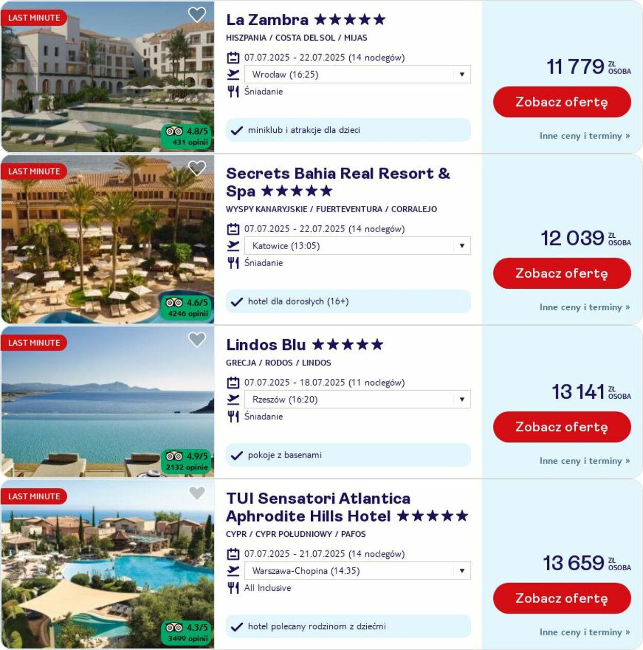 Gazetka TUI 07.07.2025 - 16.07.2025