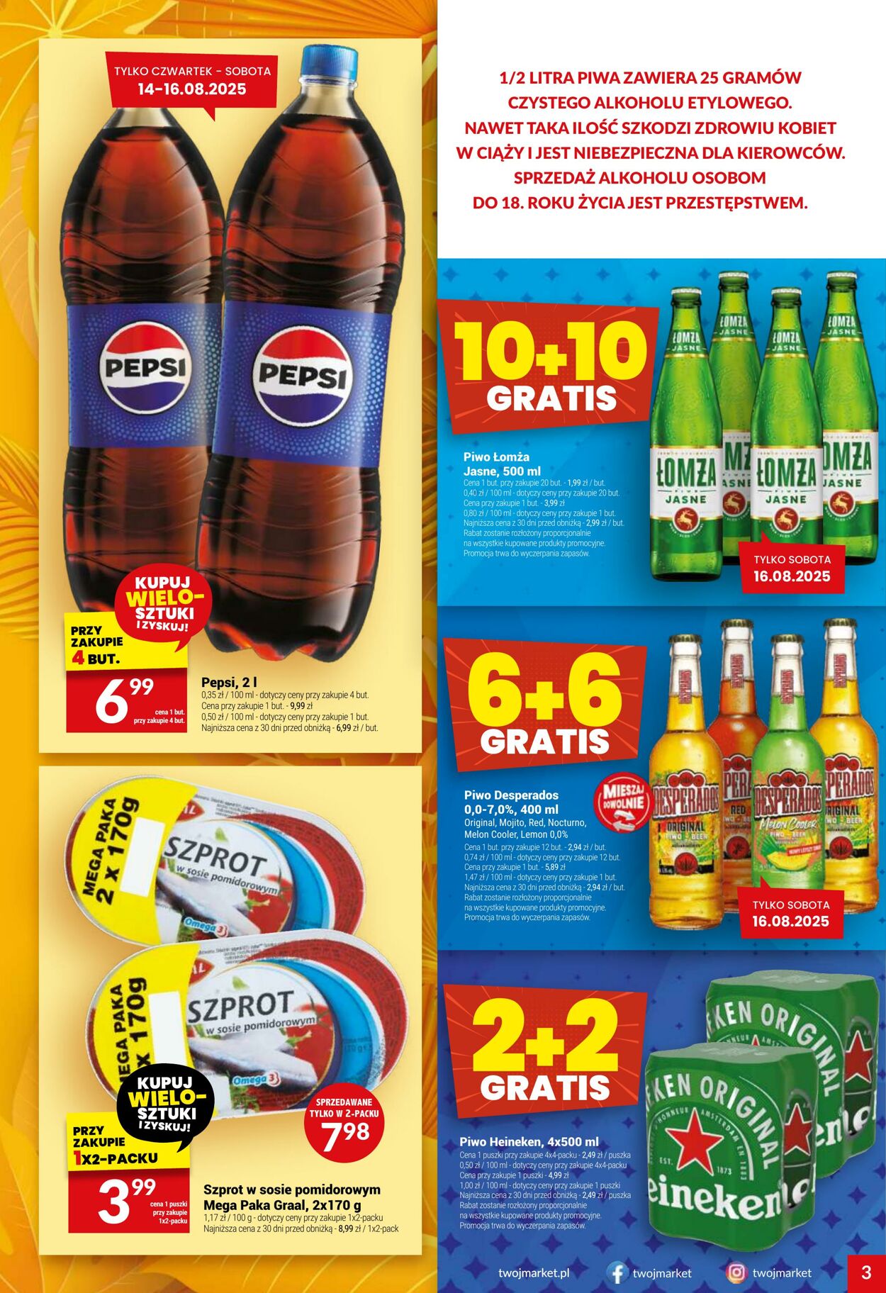 Gazetka Twój Market 13.08.2025 - 19.08.2025