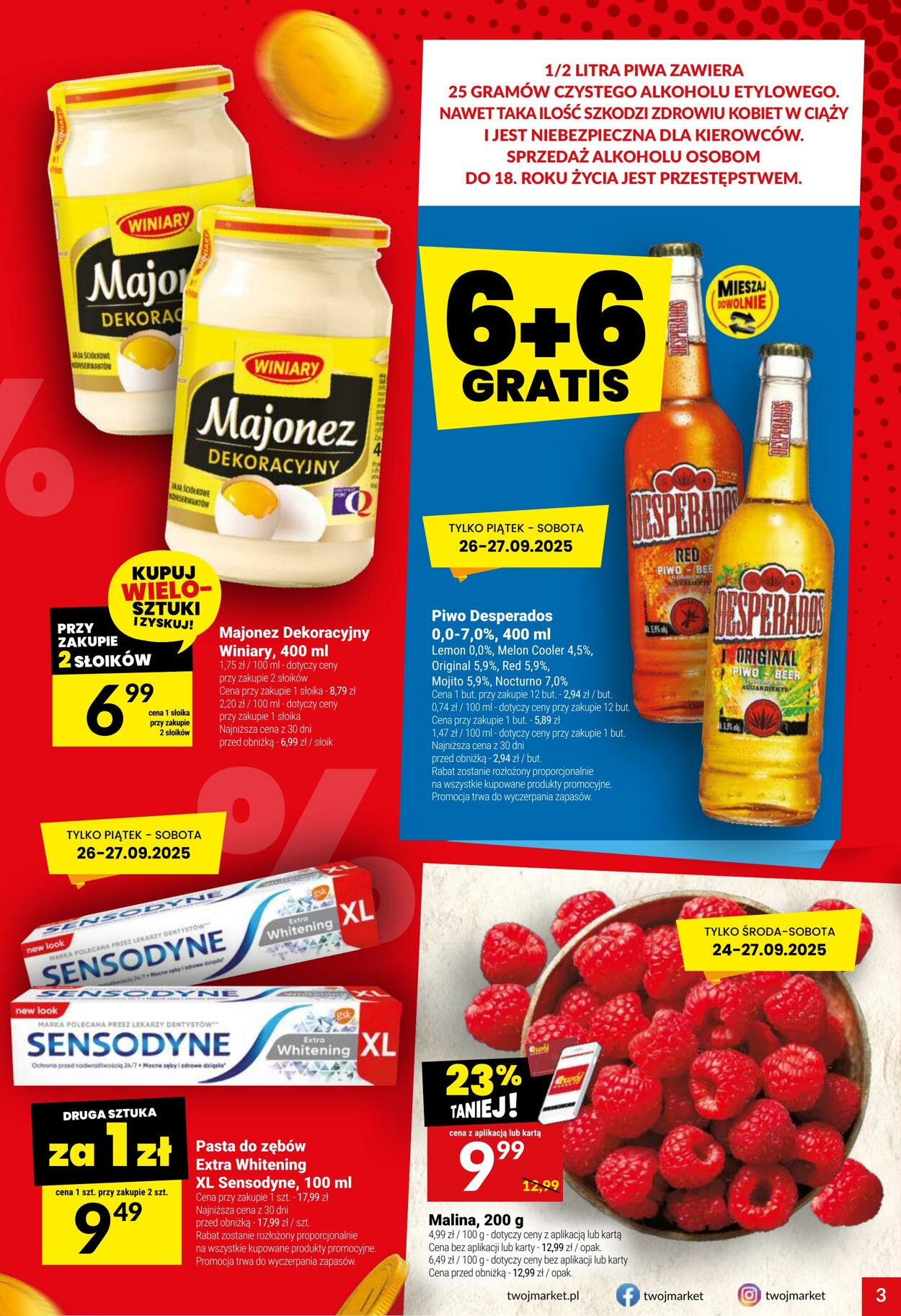 Gazetka Twój Market 24.09.2025 - 30.09.2025