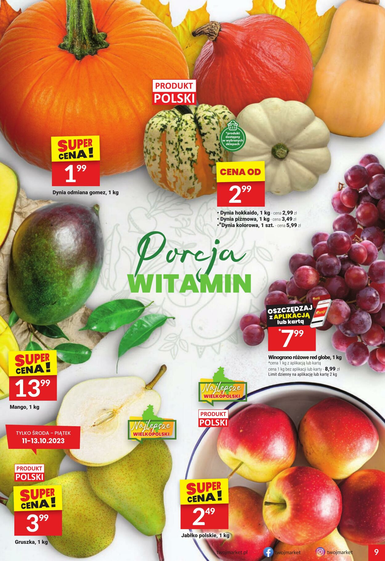 Gazetka Twój Market 11.10.2023 - 17.10.2023