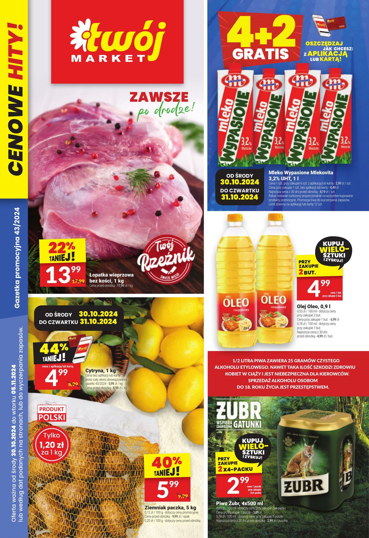 Twój Market Gazetki promocyjne