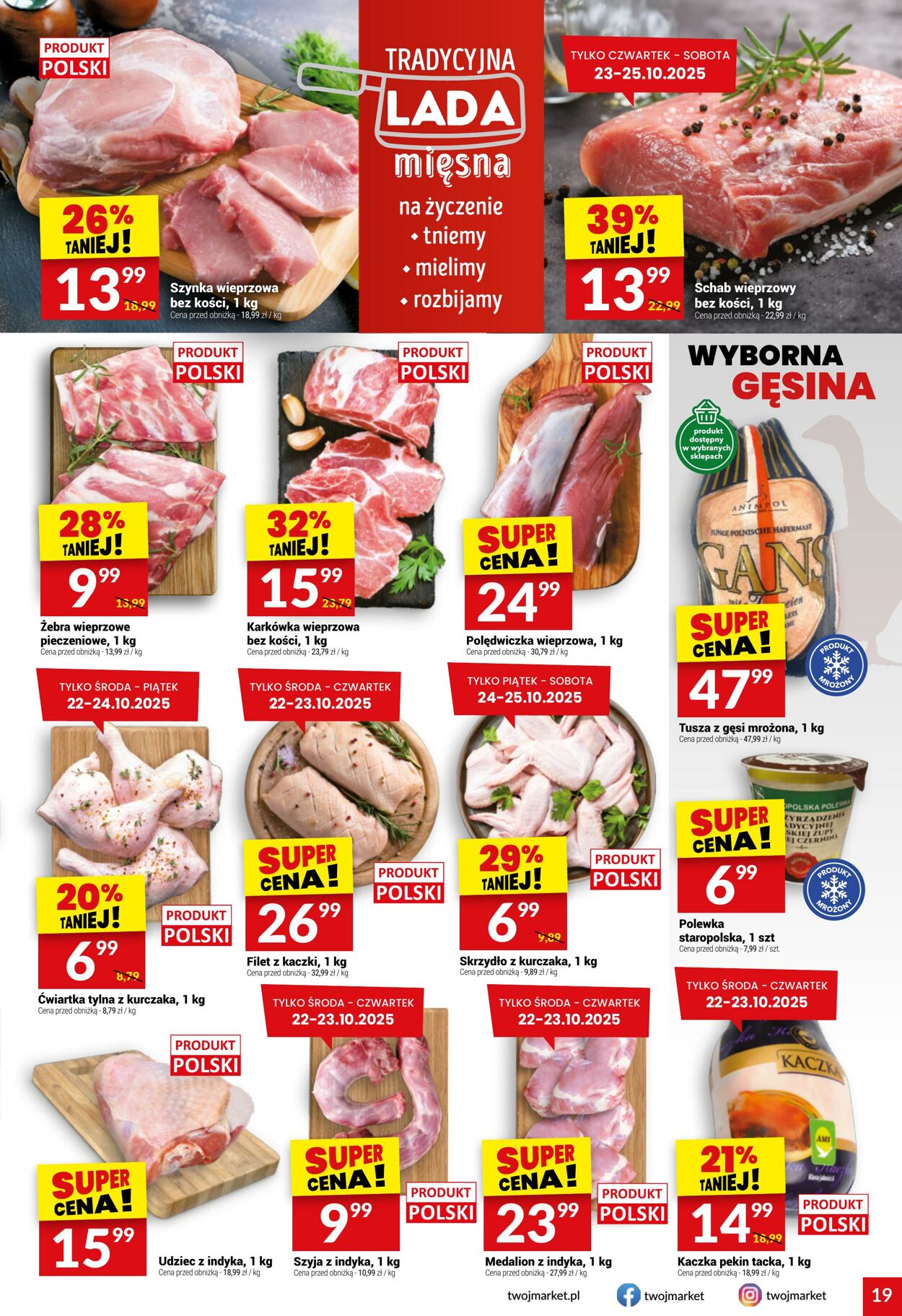 Gazetka Twój Market 22.10.2025 - 28.10.2025