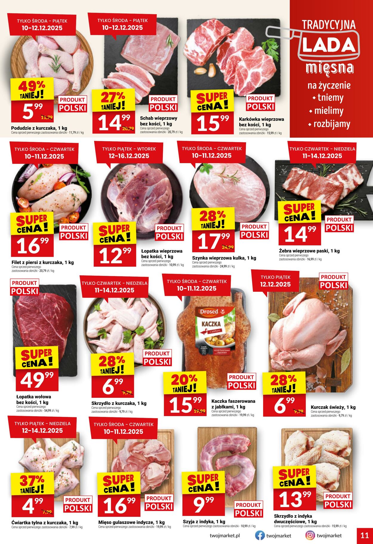 Gazetka Twój Market 10.12.2025 - 16.12.2025