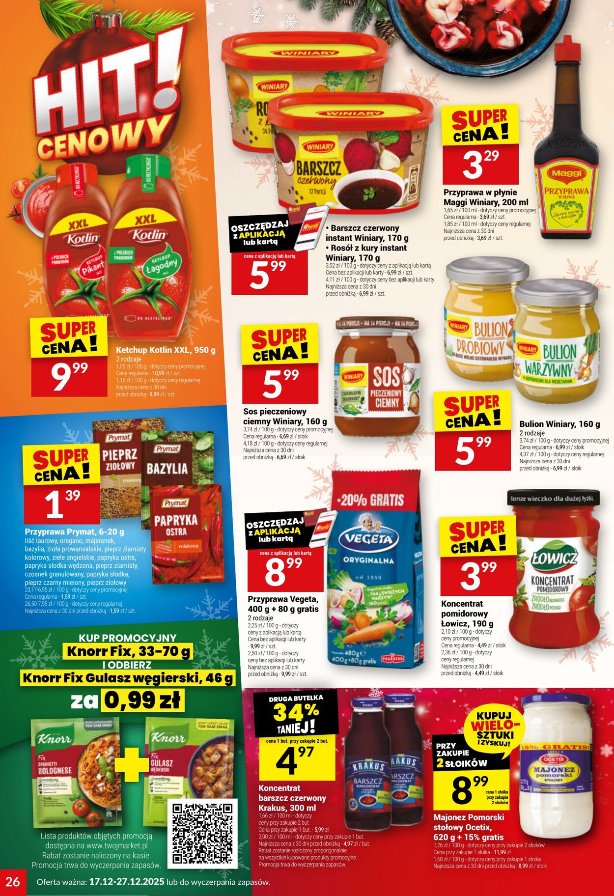 Gazetka Twój Market 17.12.2025 - 27.12.2025