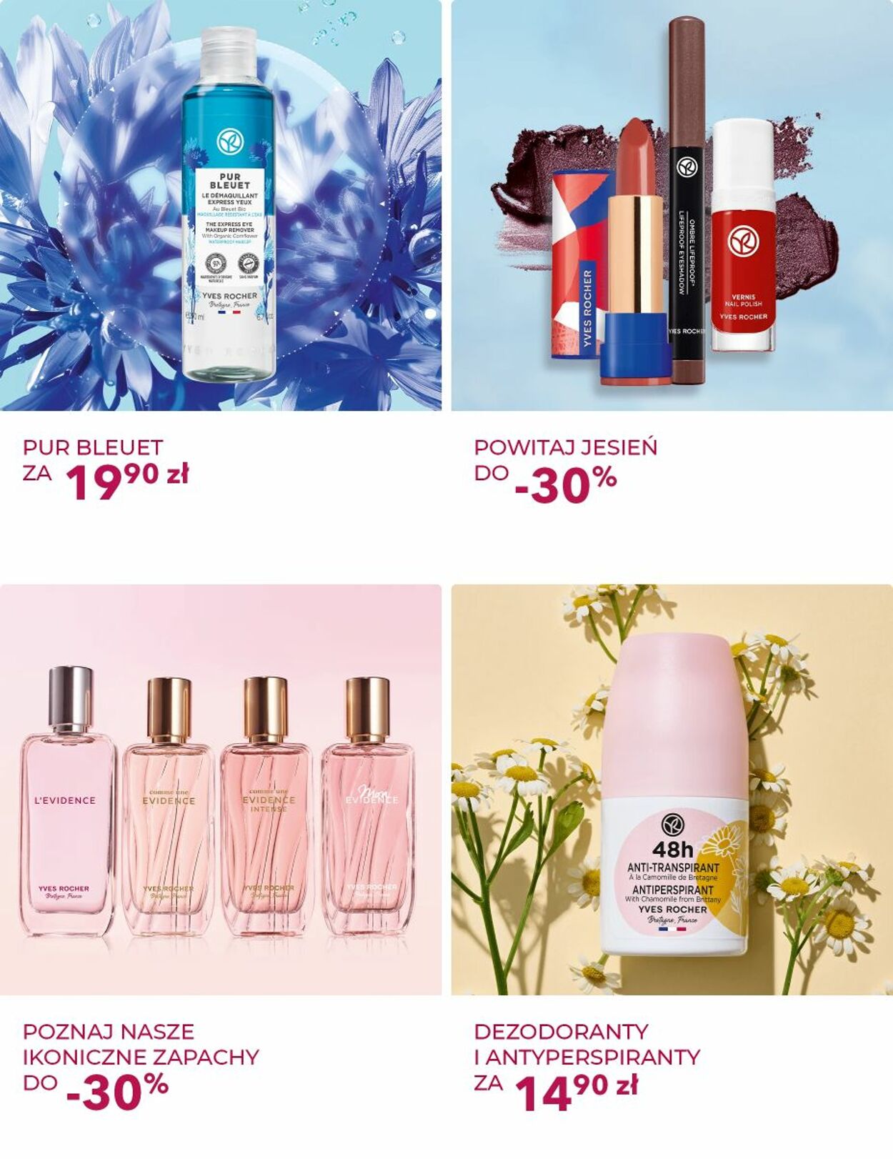 Gazetka Yves Rocher 01.09.2025 - 14.09.2025