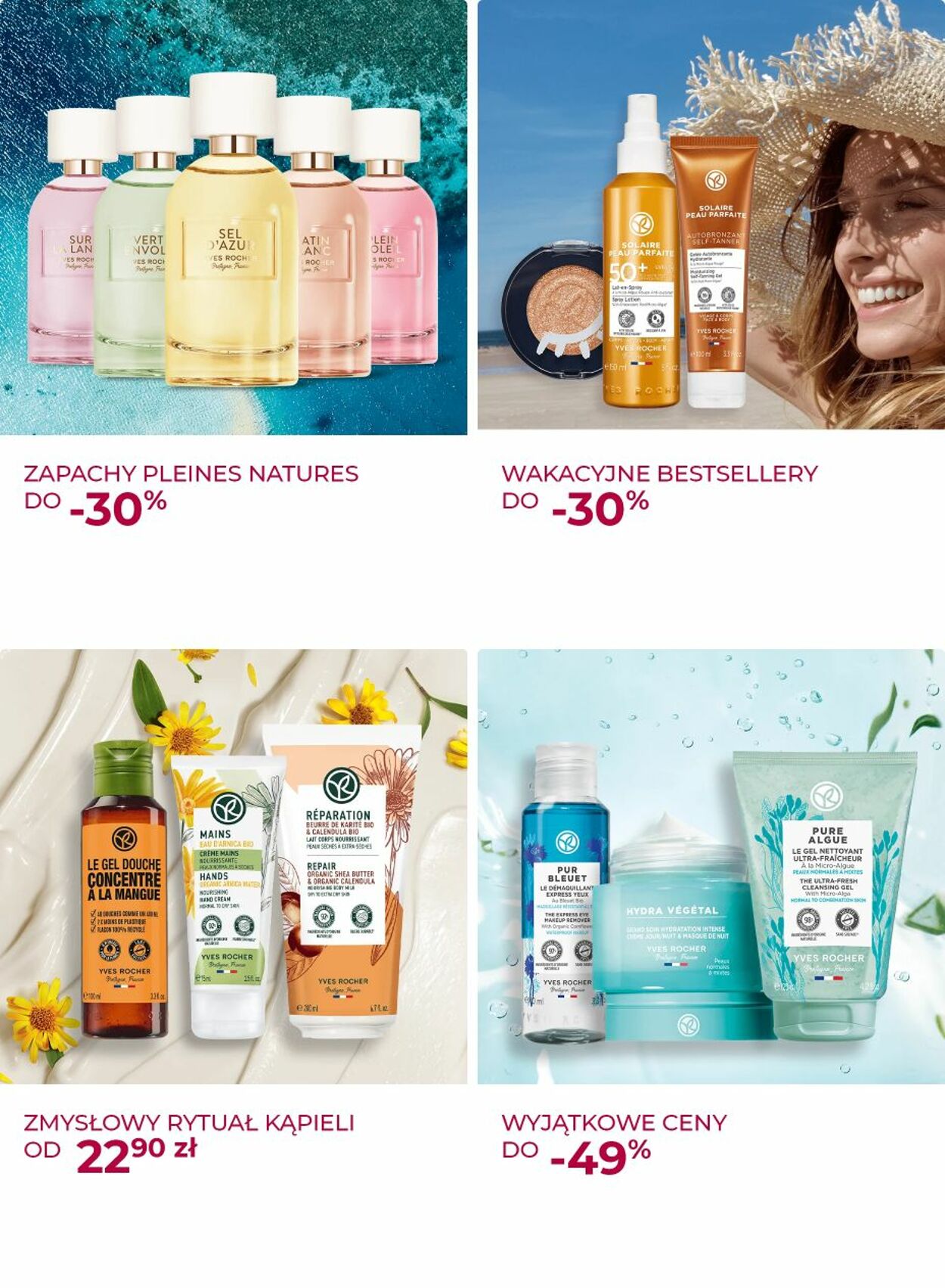 Gazetka Yves Rocher 28.07.2025 - 10.08.2025
