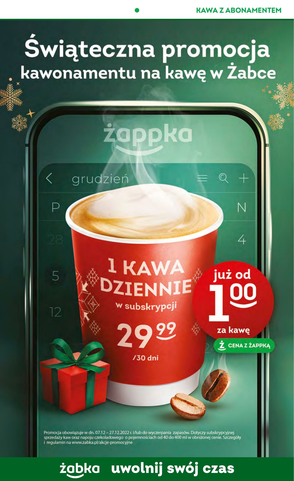 Gazetka Żabka 07.12.2022 - 20.12.2022