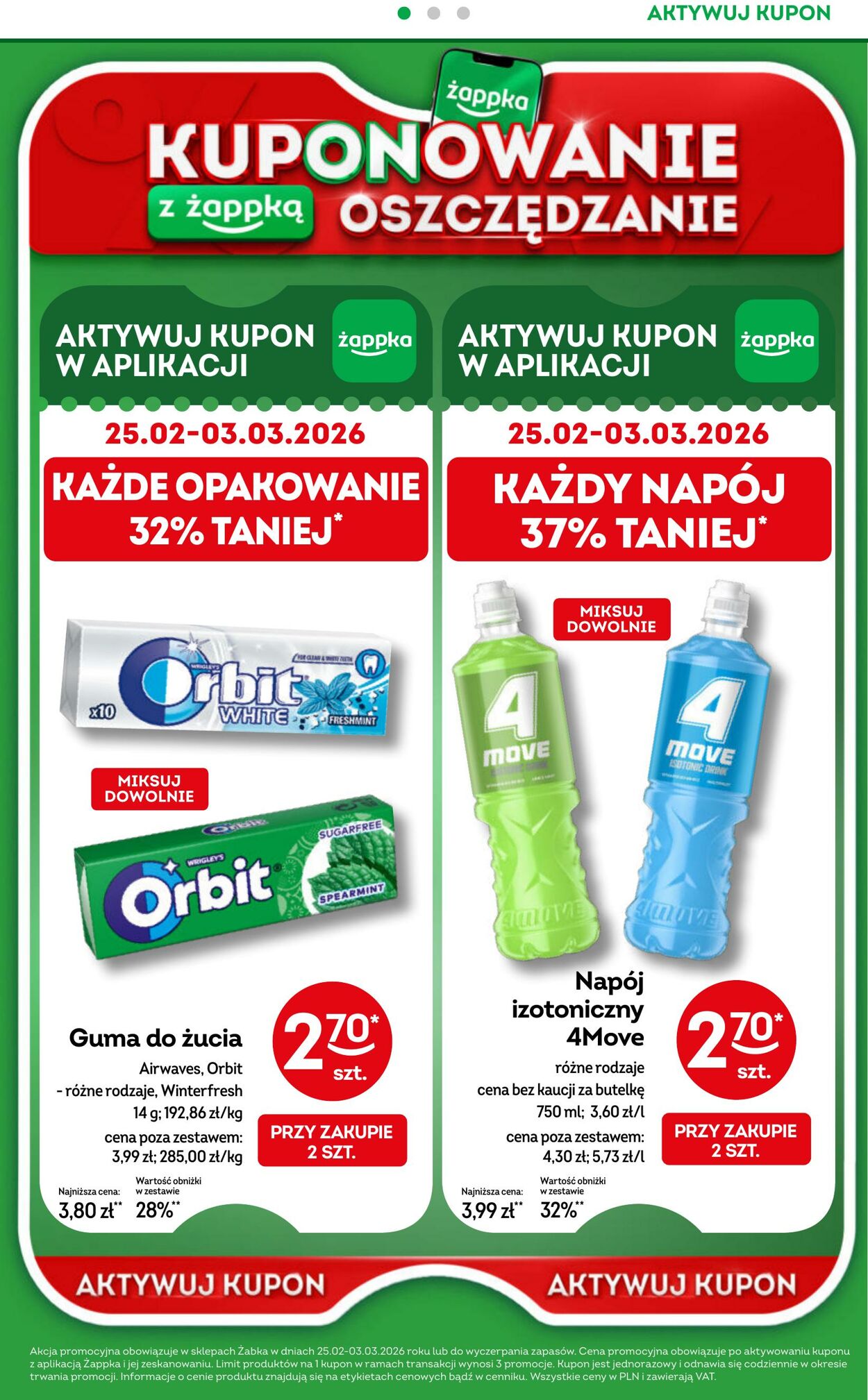 Gazetka Żabka 25.02.2026 - 10.03.2026