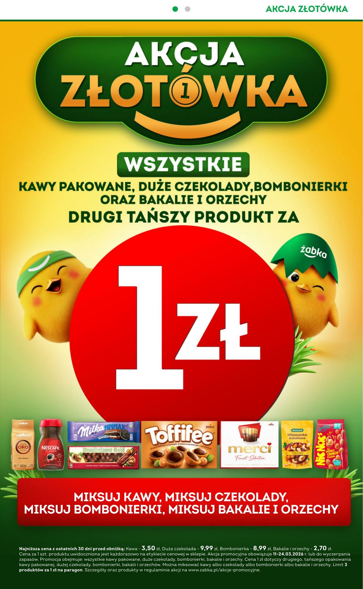 Gazetka Żabka 11.03.2026 - 24.03.2026