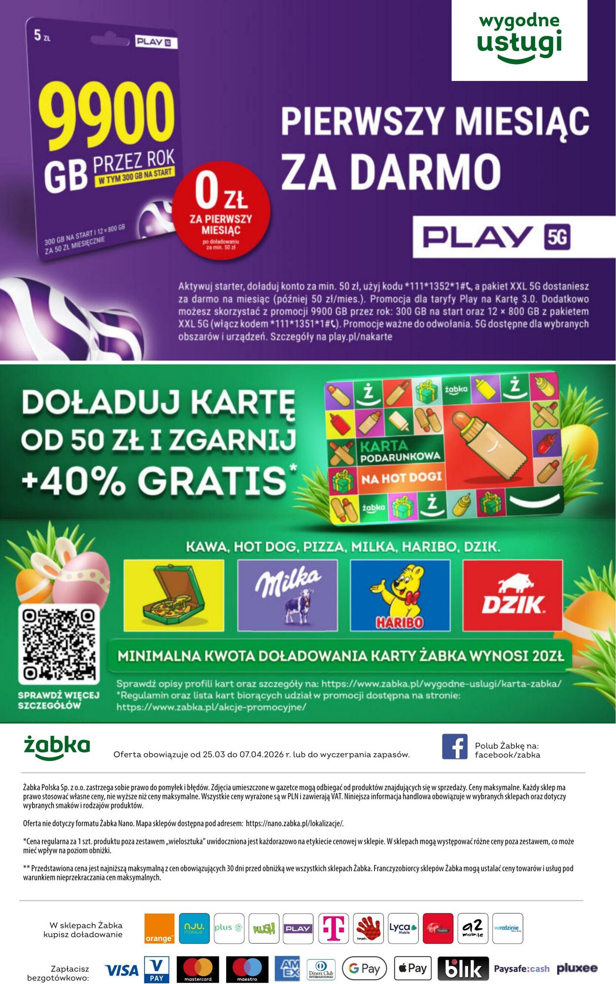Gazetka Żabka 25.03.2026 - 07.04.2026