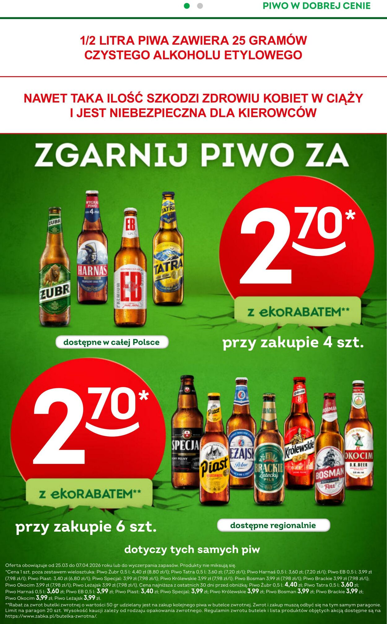 Gazetka Żabka 01.04.2026 - 14.04.2026