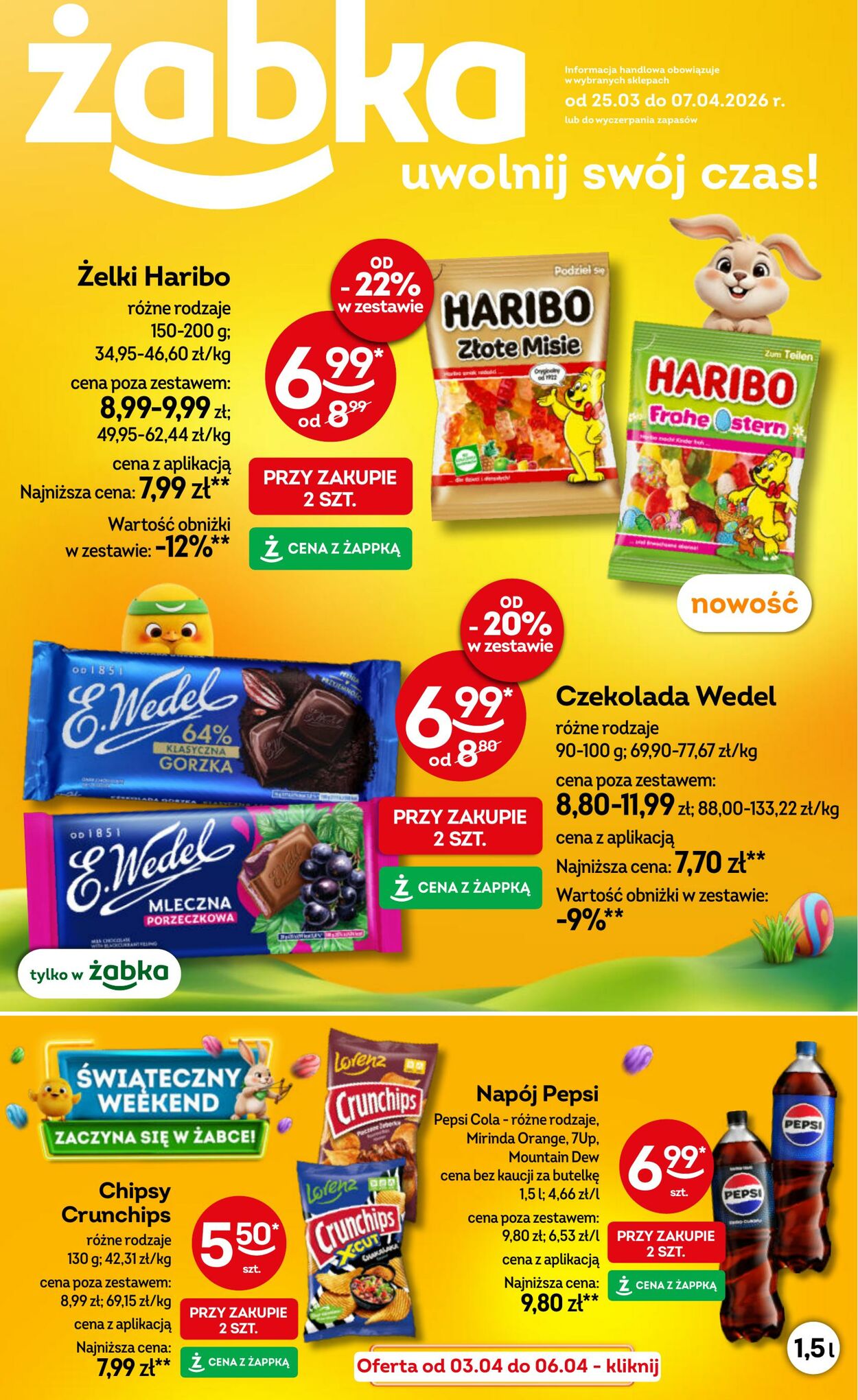 Gazetka Żabka 01.04.2026 - 14.04.2026