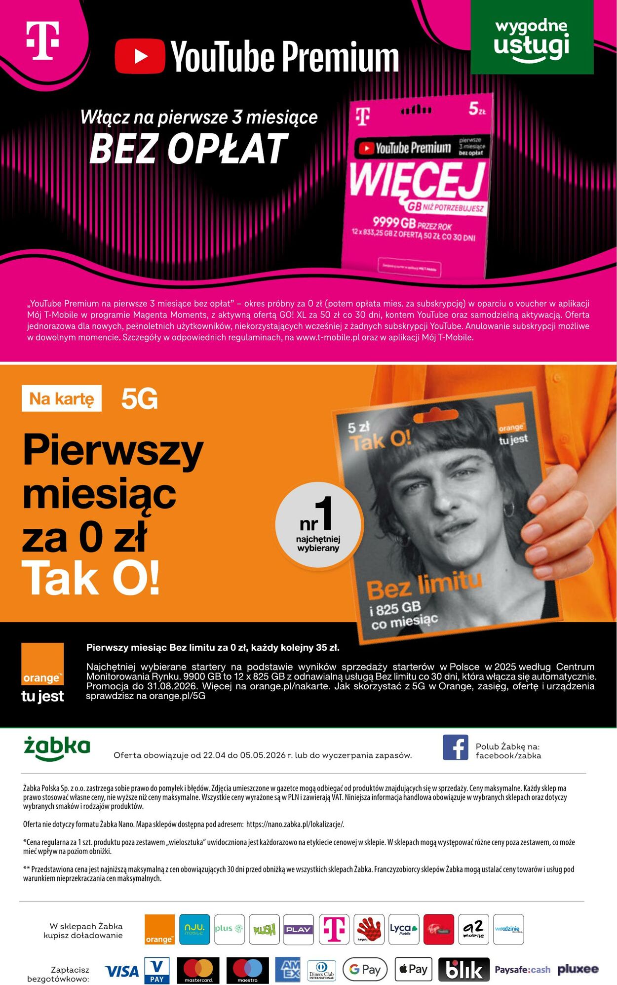 Gazetka Żabka 22.04.2026 - 05.05.2026