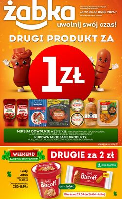 Gazetka Żabka 22.04.2026 - 05.05.2026
