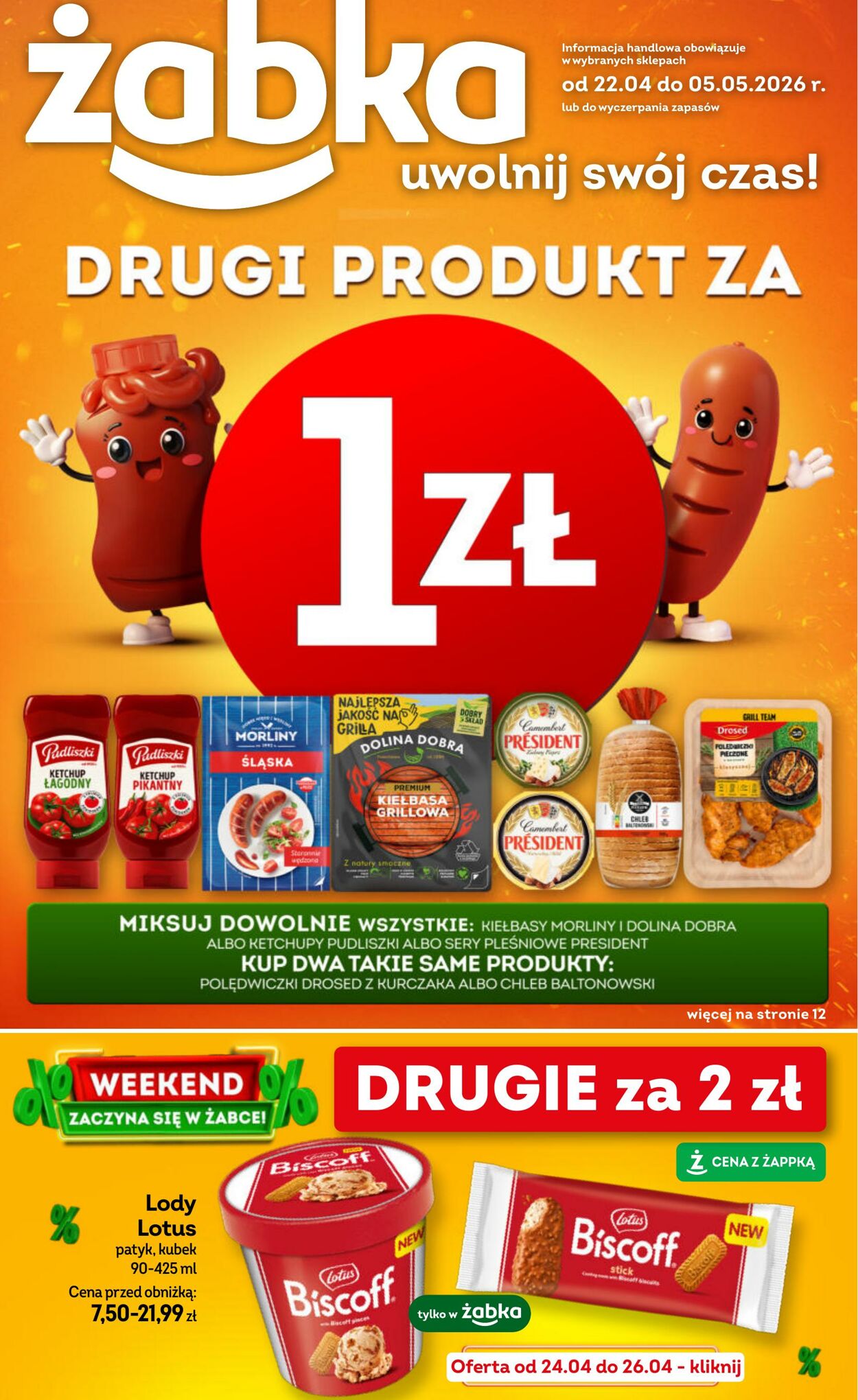 Gazetka Żabka 22.04.2026 - 05.05.2026