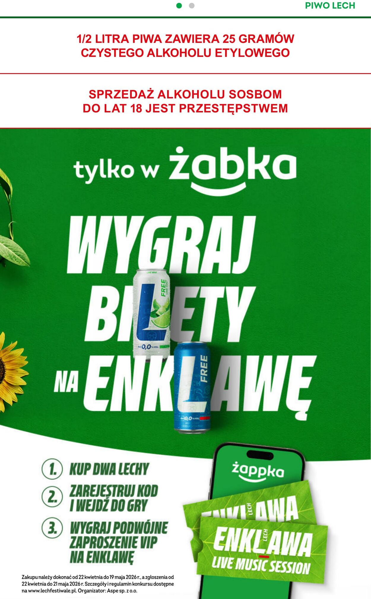 Gazetka Żabka 29.04.2026 - 12.05.2026
