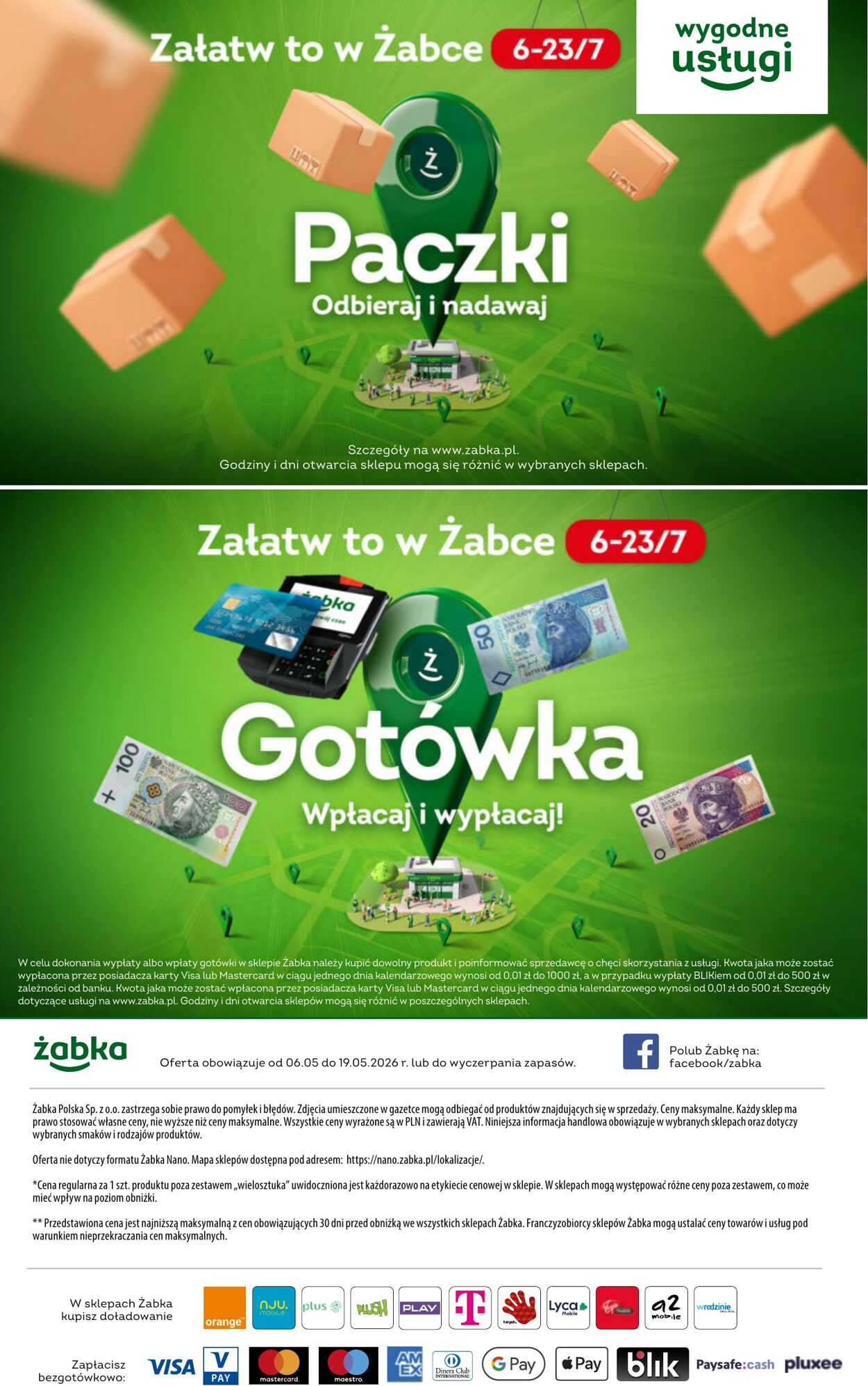 Gazetka Żabka 06.05.2026 - 19.05.2026