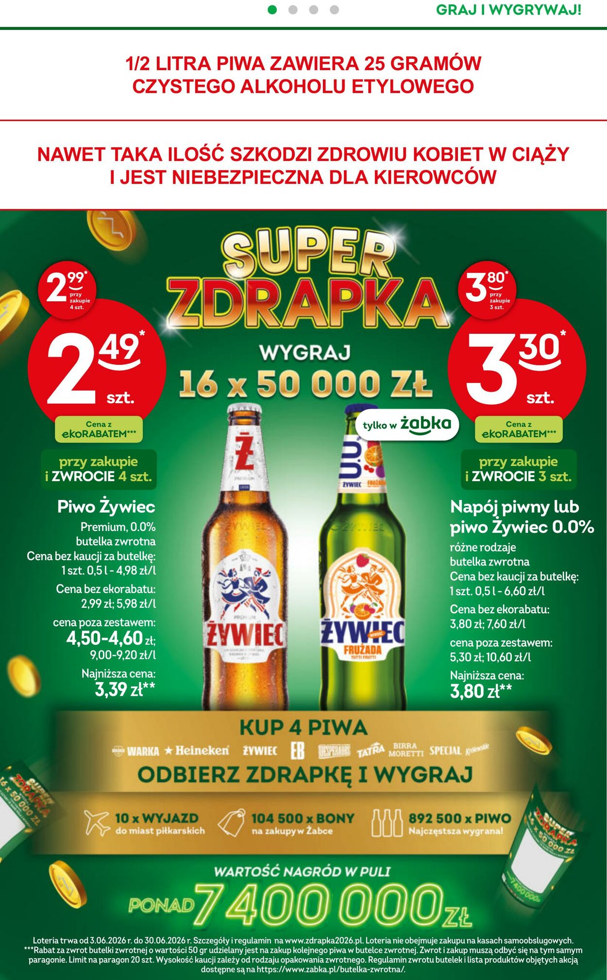 Gazetka Żabka 17.06.2026 - 30.06.2026