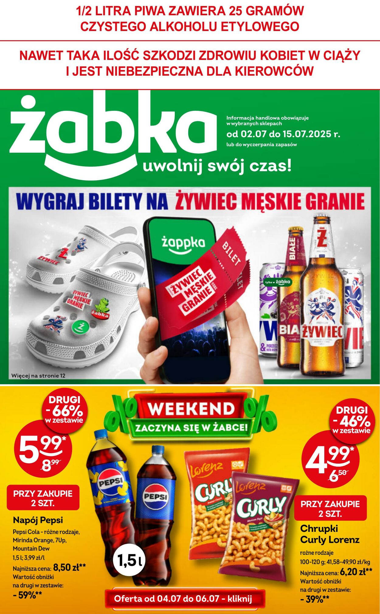 Gazetka Żabka 02.07.2025 - 15.07.2025