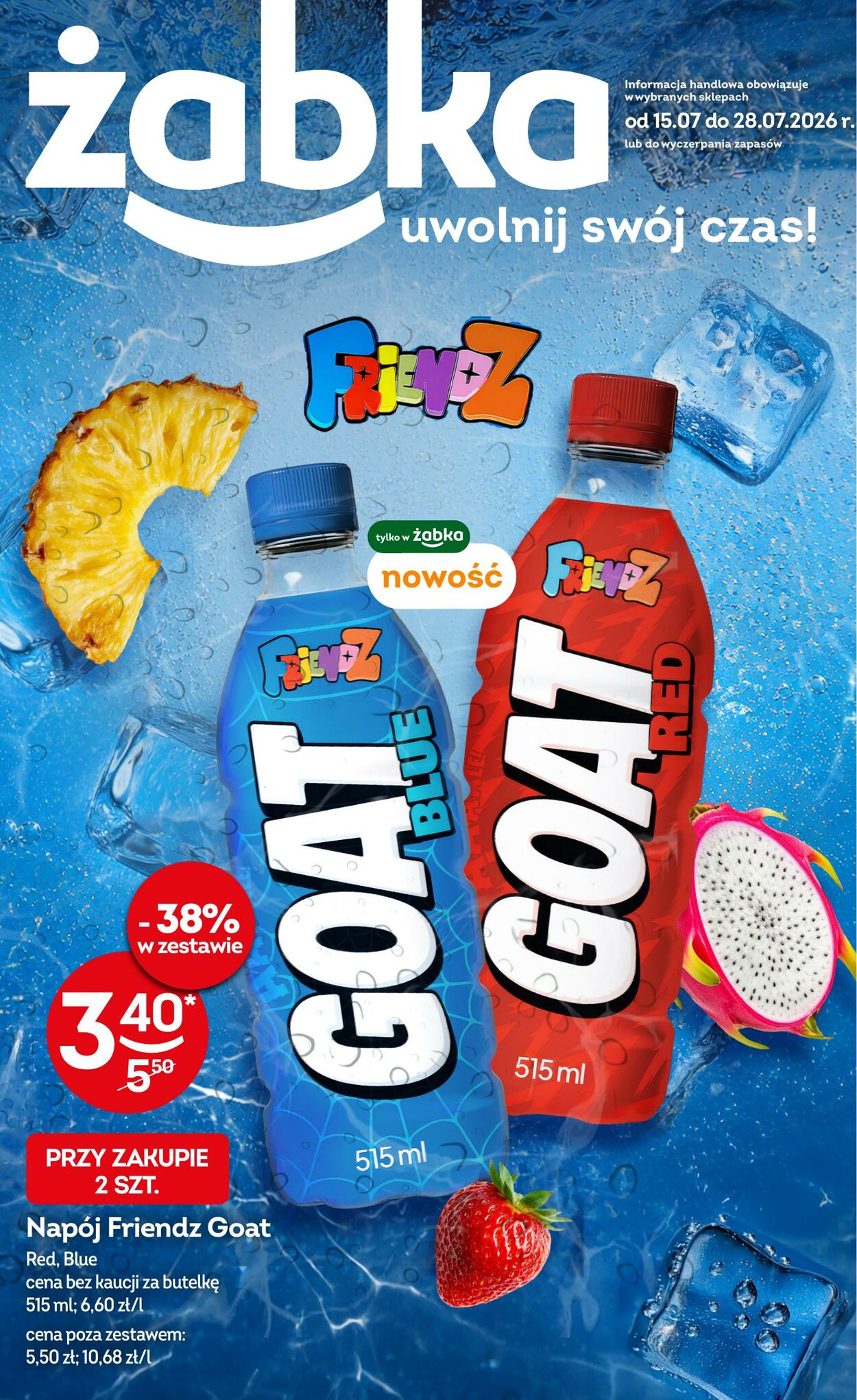 Gazetka Żabka 15.07.2026 - 28.07.2026