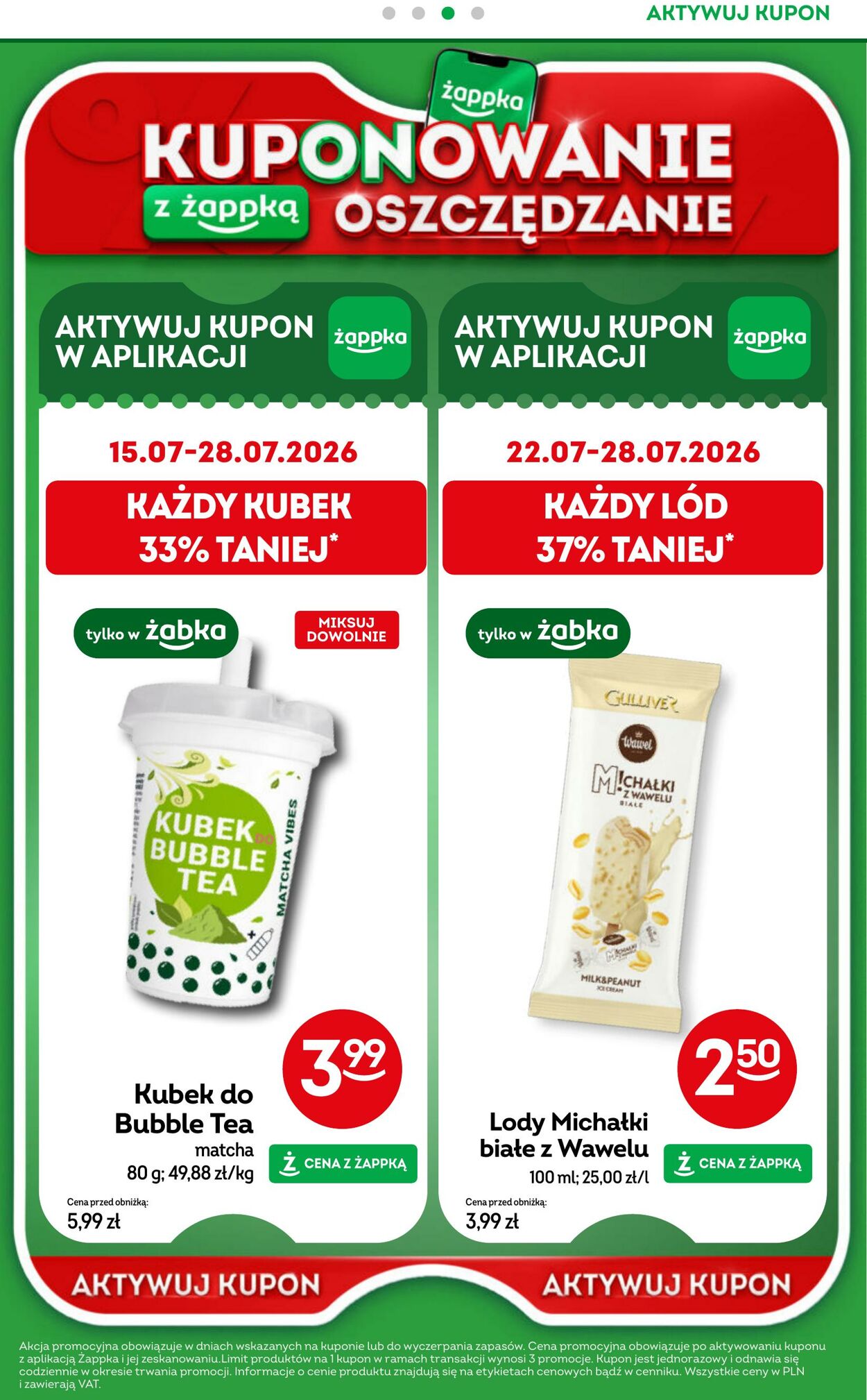 Gazetka Żabka 22.07.2026 - 04.08.2026