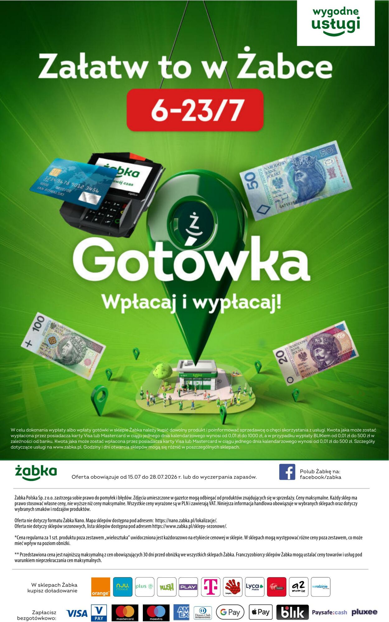 Gazetka Żabka 22.07.2026 - 04.08.2026
