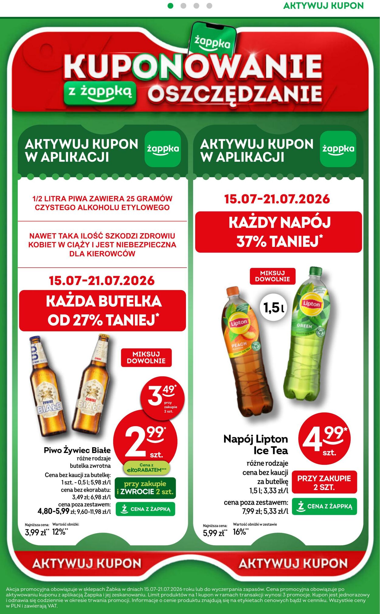 Gazetka Żabka 22.07.2026 - 04.08.2026