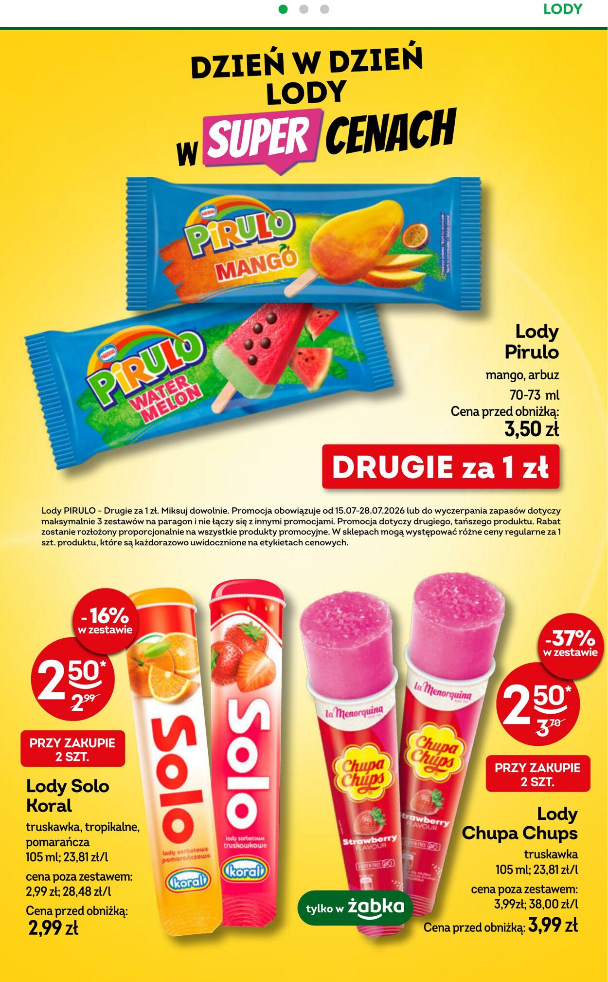 Gazetka Żabka 22.07.2026 - 04.08.2026