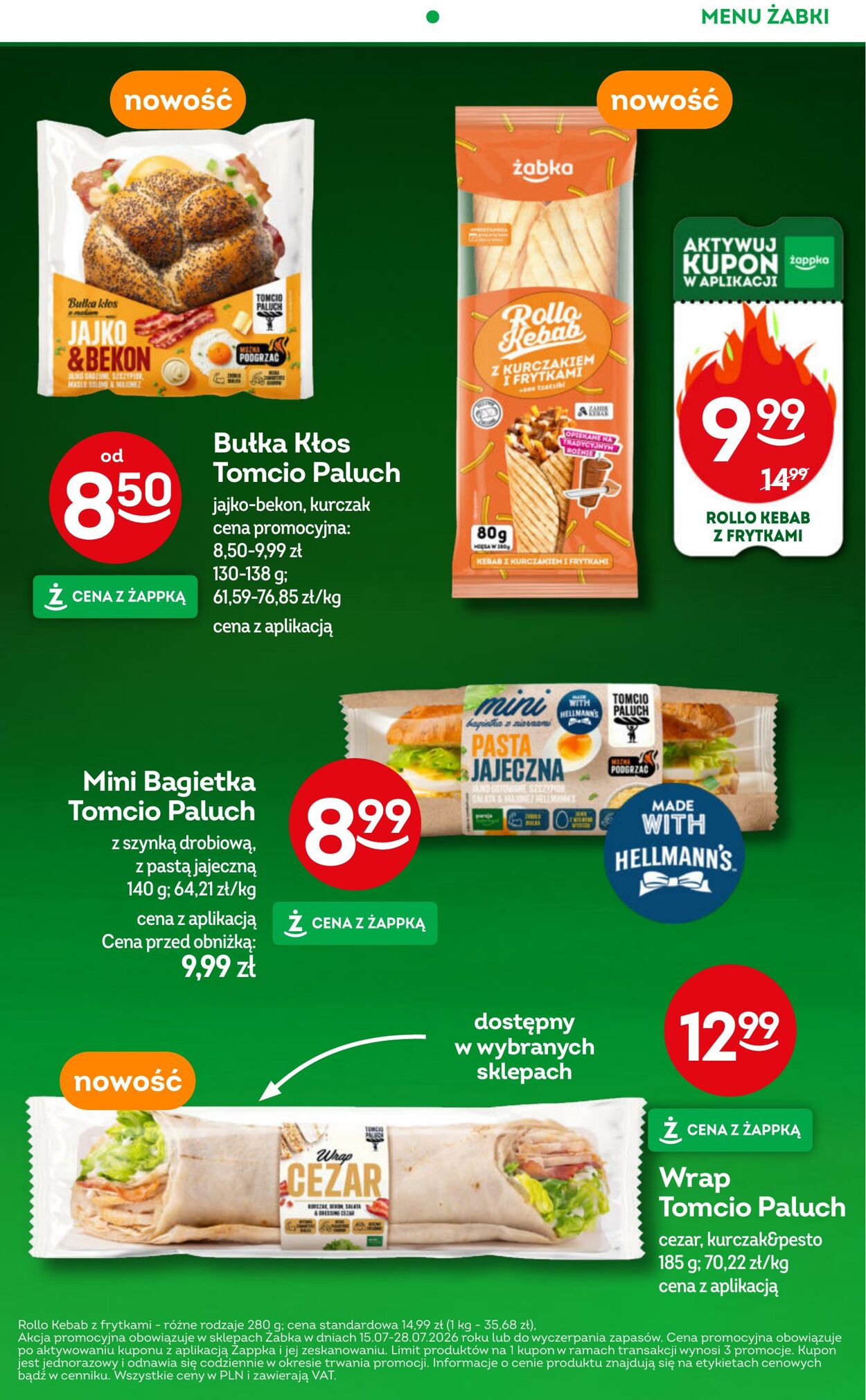 Gazetka Żabka 22.07.2026 - 04.08.2026