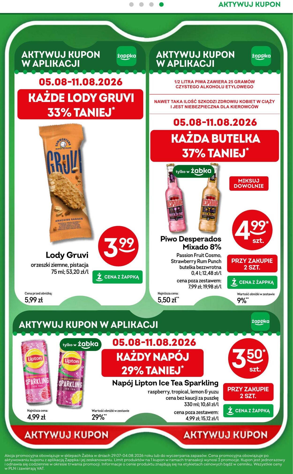 Gazetka Żabka 29.07.2026 - 11.08.2026