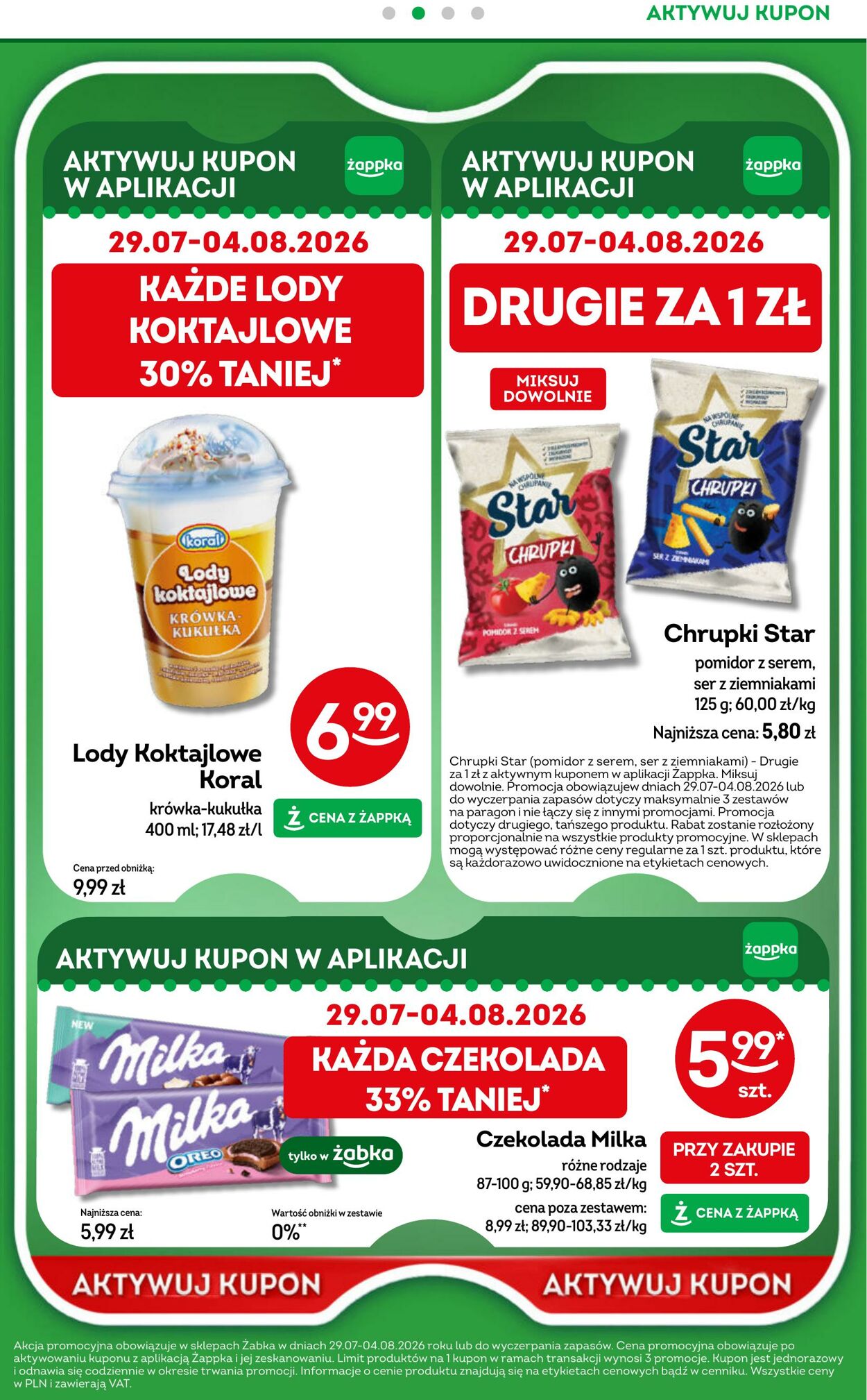 Gazetka Żabka 29.07.2026 - 11.08.2026