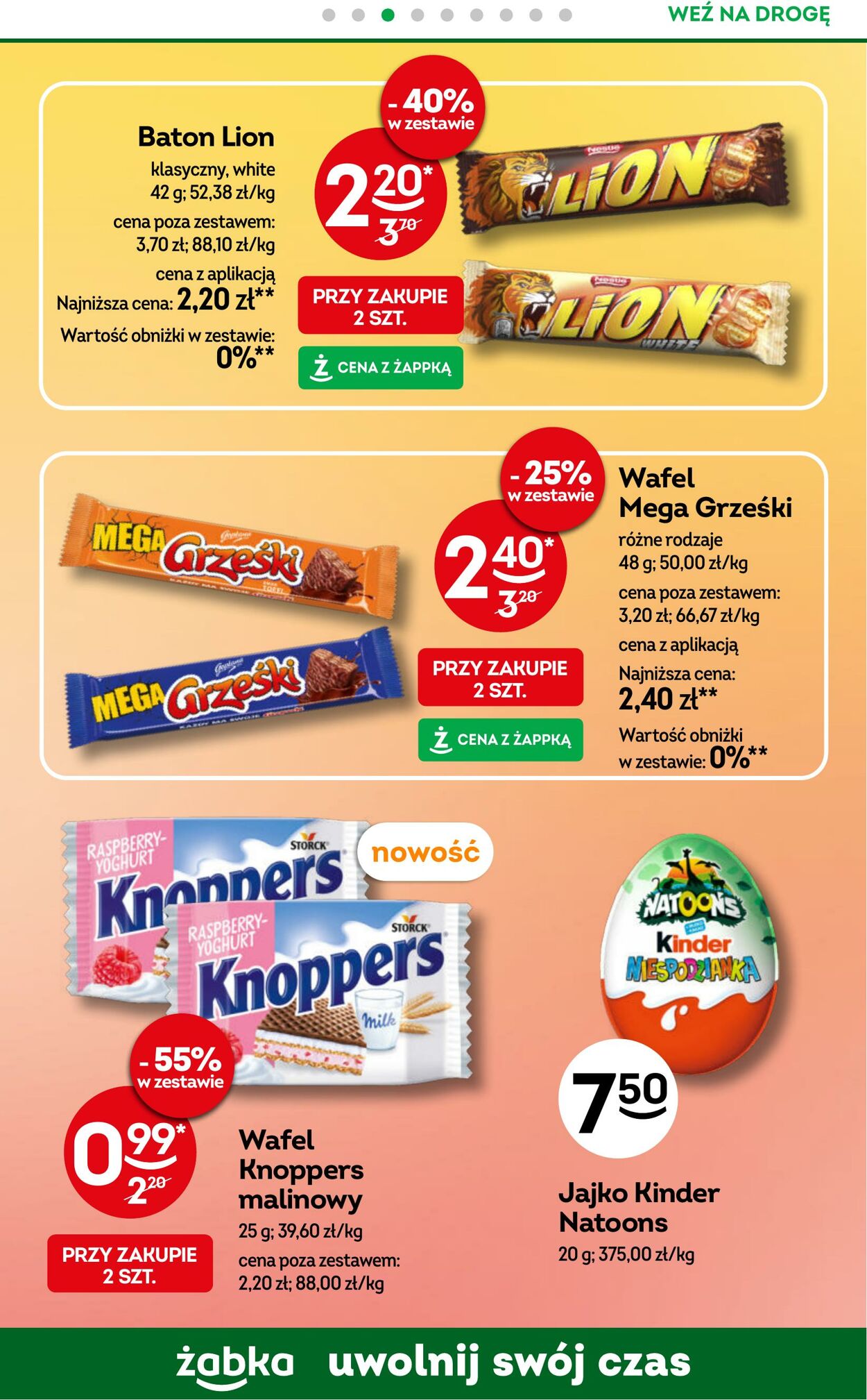 Gazetka Żabka 29.07.2026 - 11.08.2026