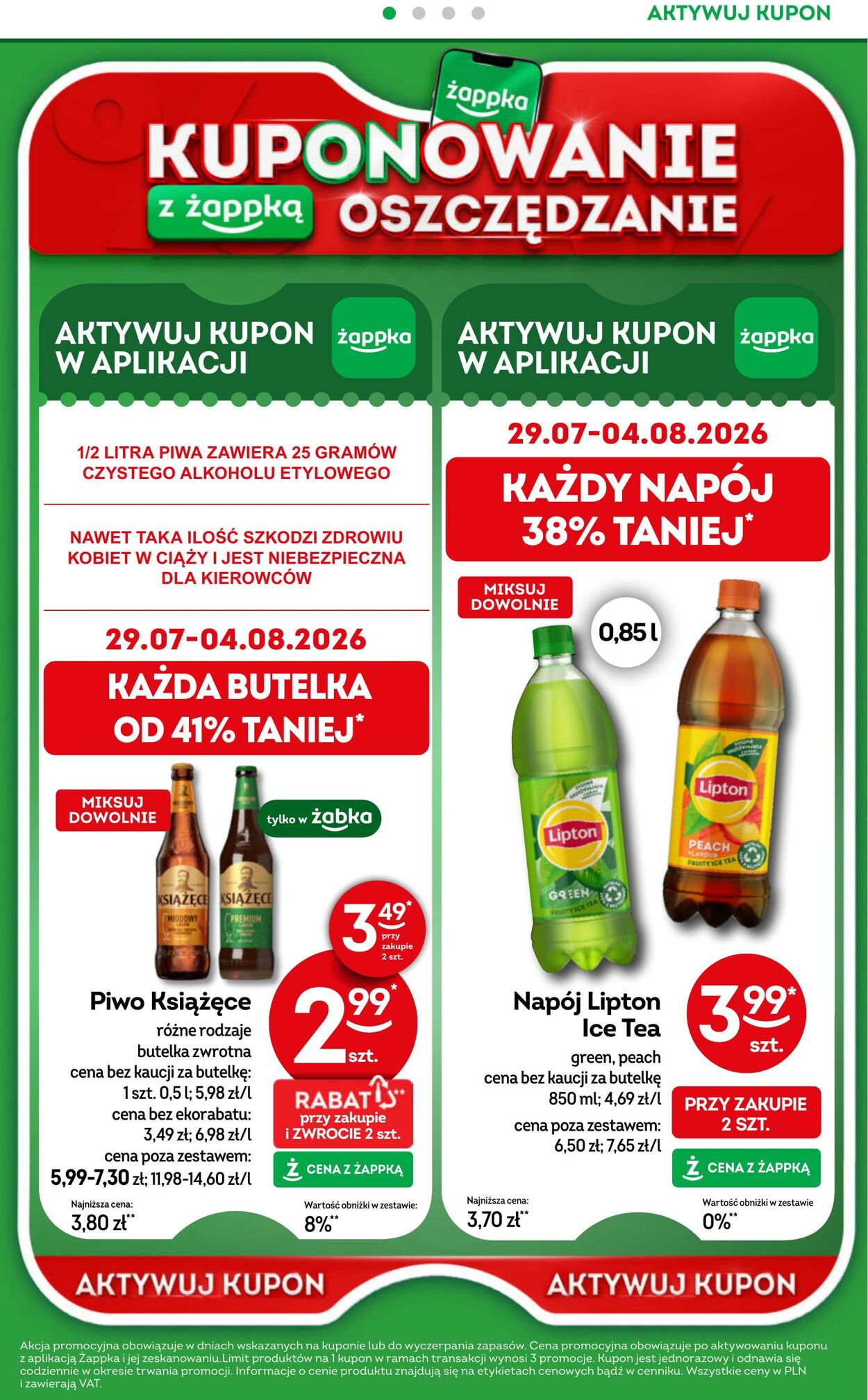 Gazetka Żabka 29.07.2026 - 11.08.2026