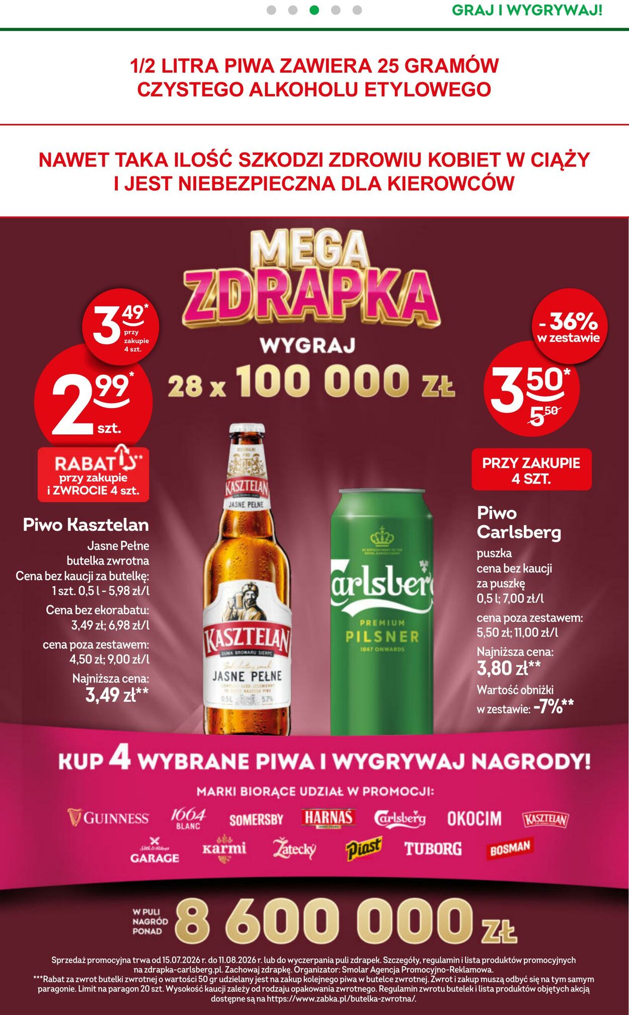 Gazetka Żabka 29.07.2026 - 11.08.2026