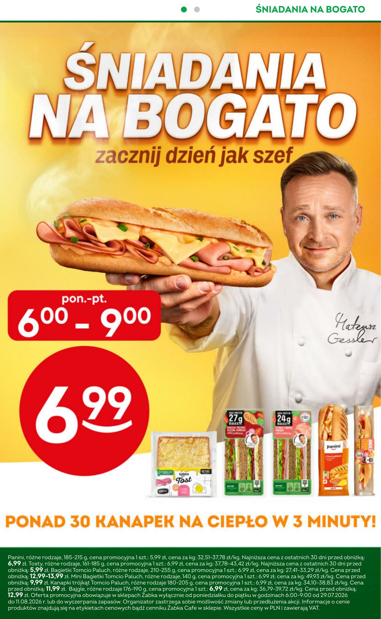 Gazetka Żabka 29.07.2026 - 11.08.2026