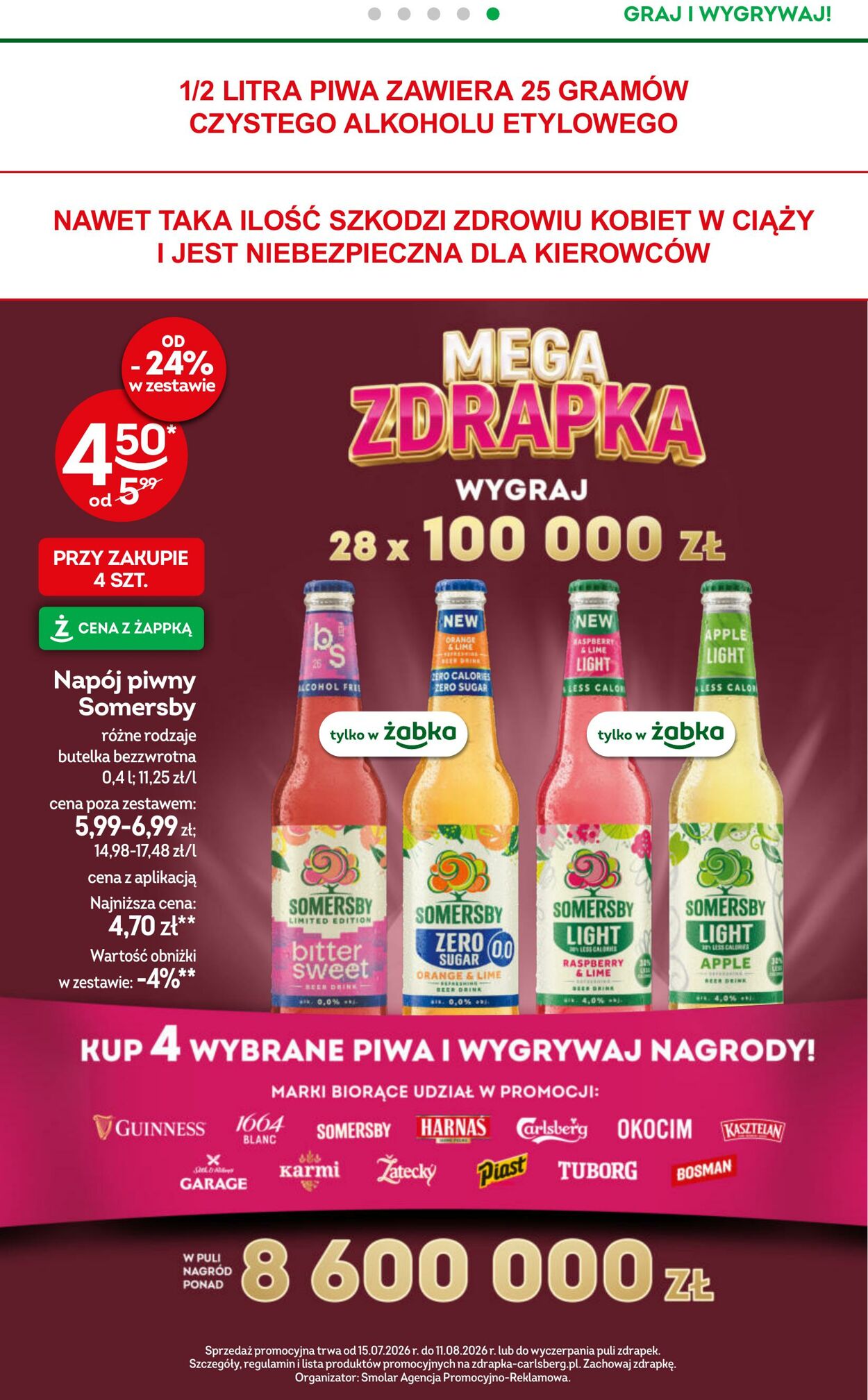 Gazetka Żabka 05.08.2026 - 18.08.2026