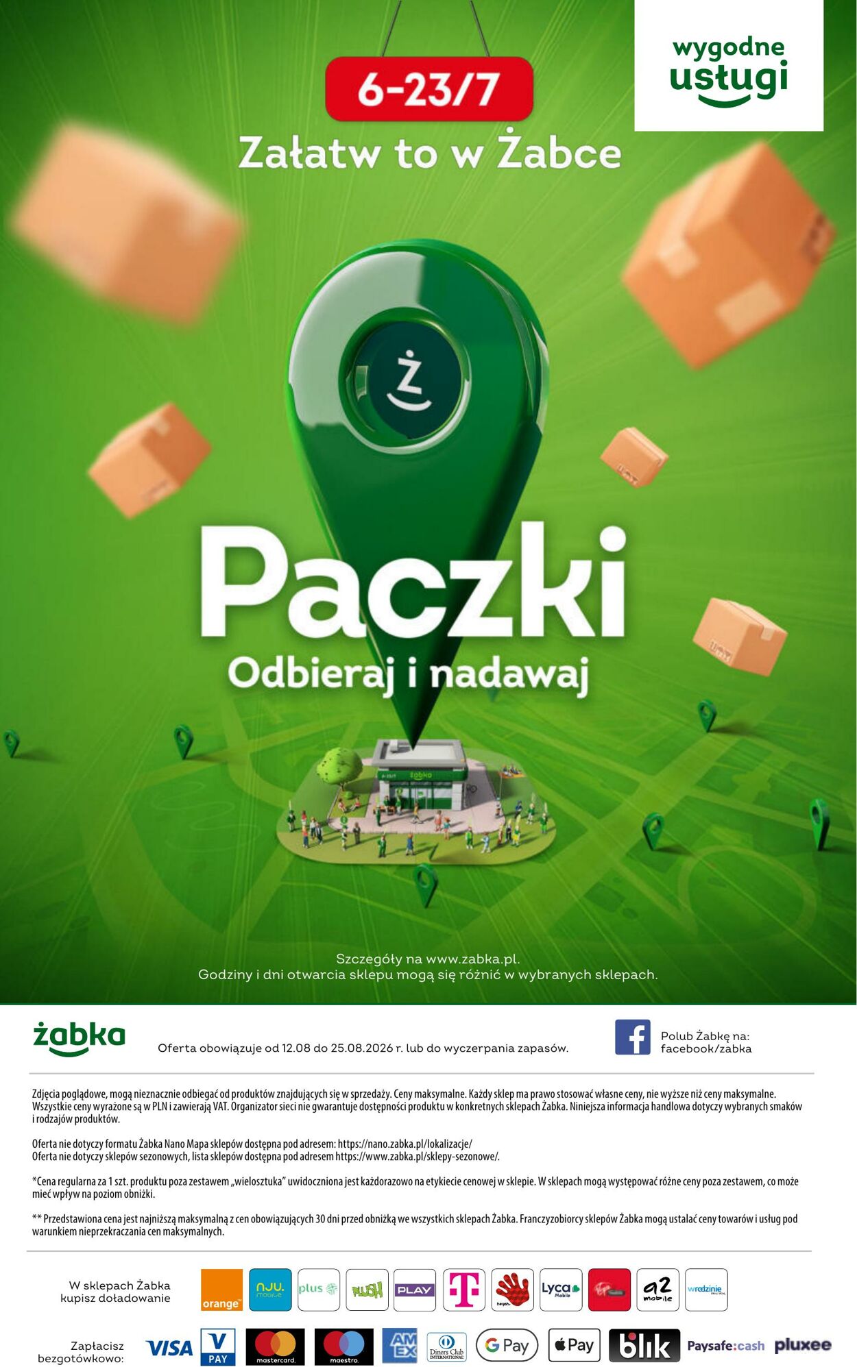 Gazetka Żabka 12.08.2026 - 25.08.2026