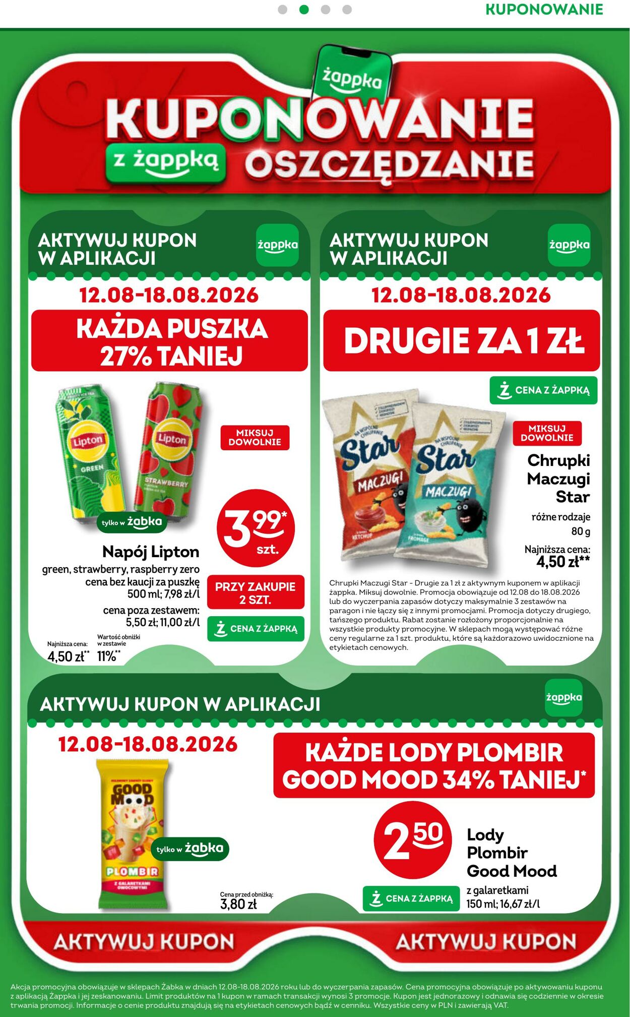 Gazetka Żabka 12.08.2026 - 25.08.2026