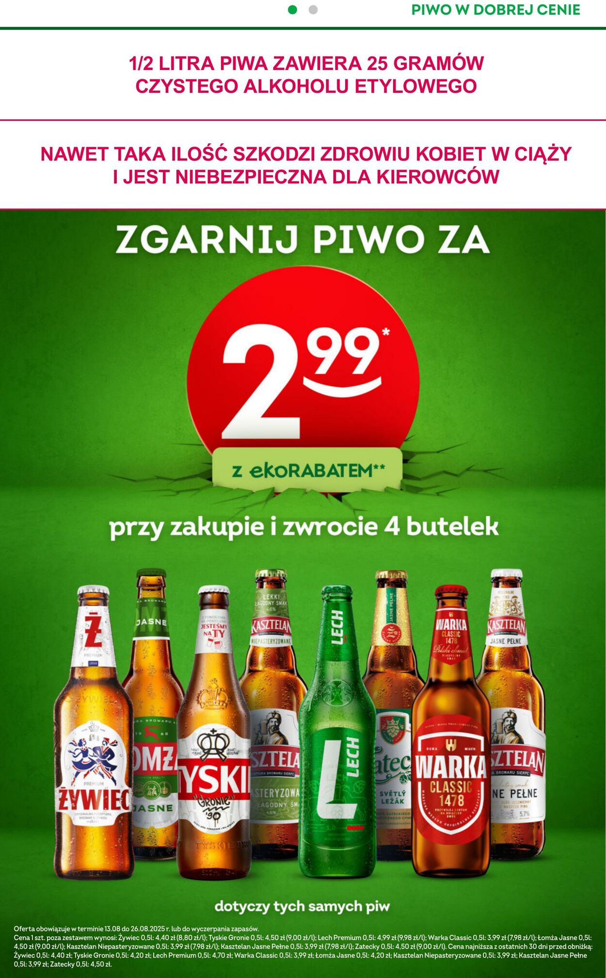 Gazetka Żabka 13.08.2025 - 26.08.2025