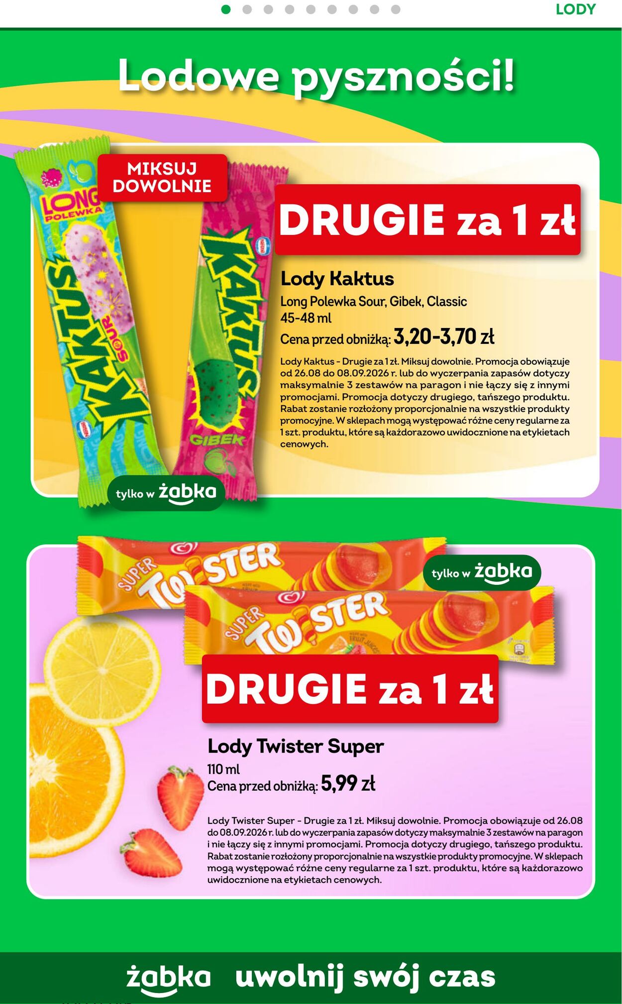 Gazetka Żabka 19.08.2026 - 01.09.2026