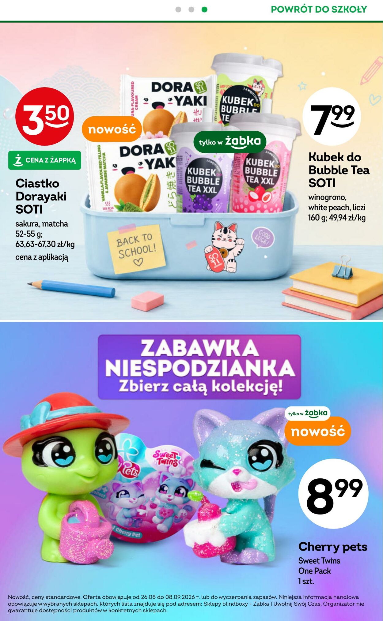 Gazetka Żabka 19.08.2026 - 01.09.2026