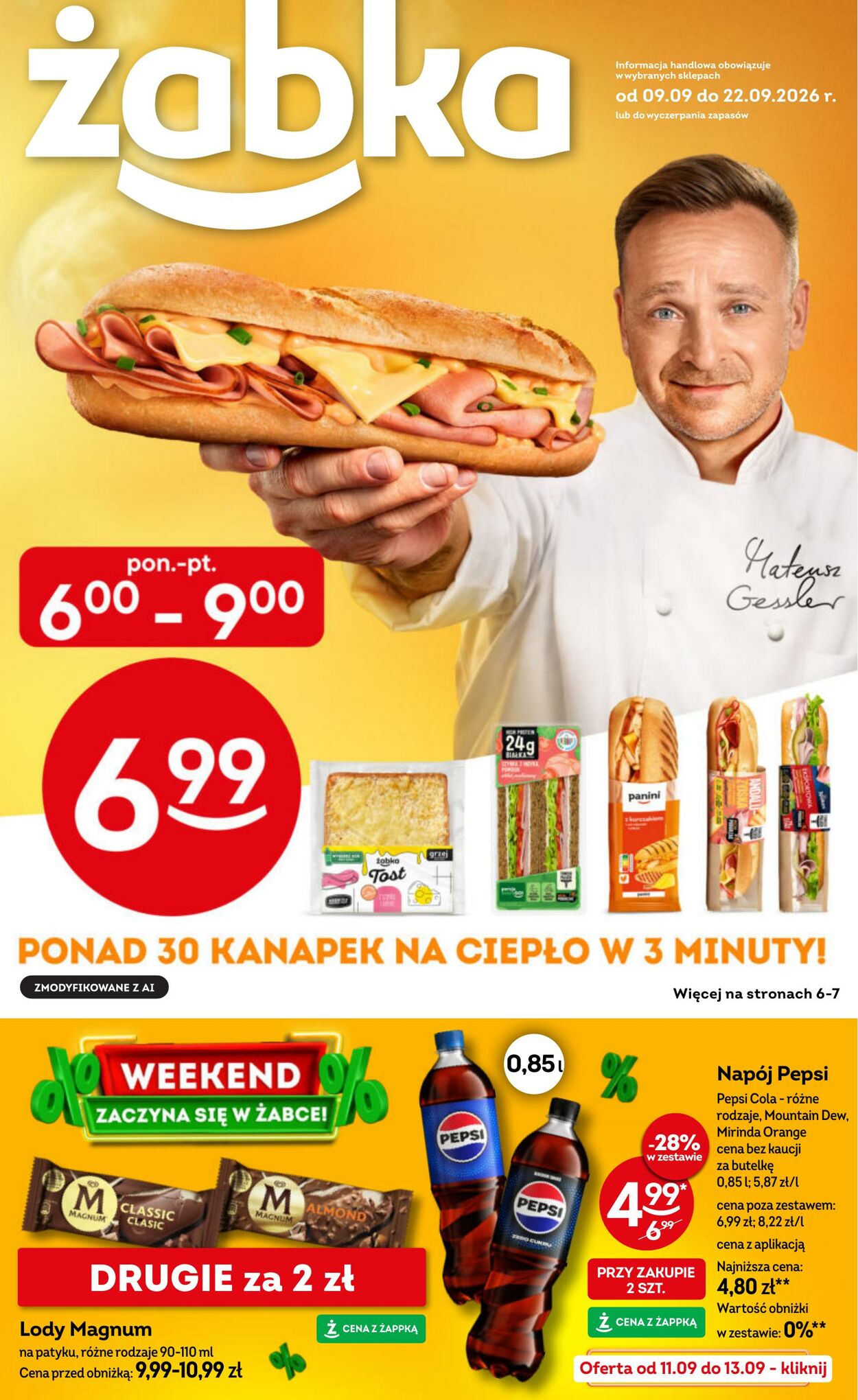 Gazetka Żabka 09.09.2026 - 22.09.2026