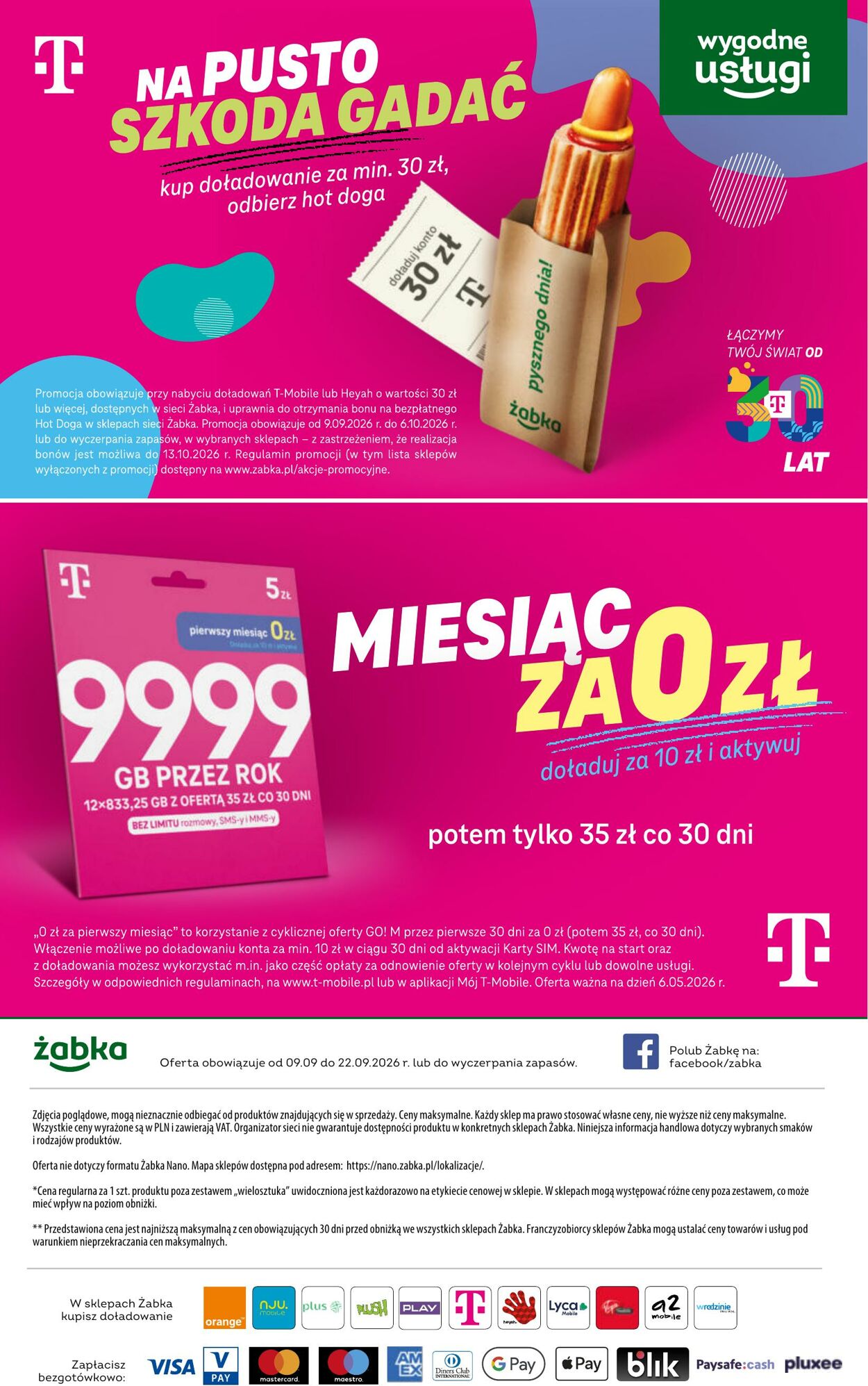 Gazetka Żabka 09.09.2026 - 22.09.2026