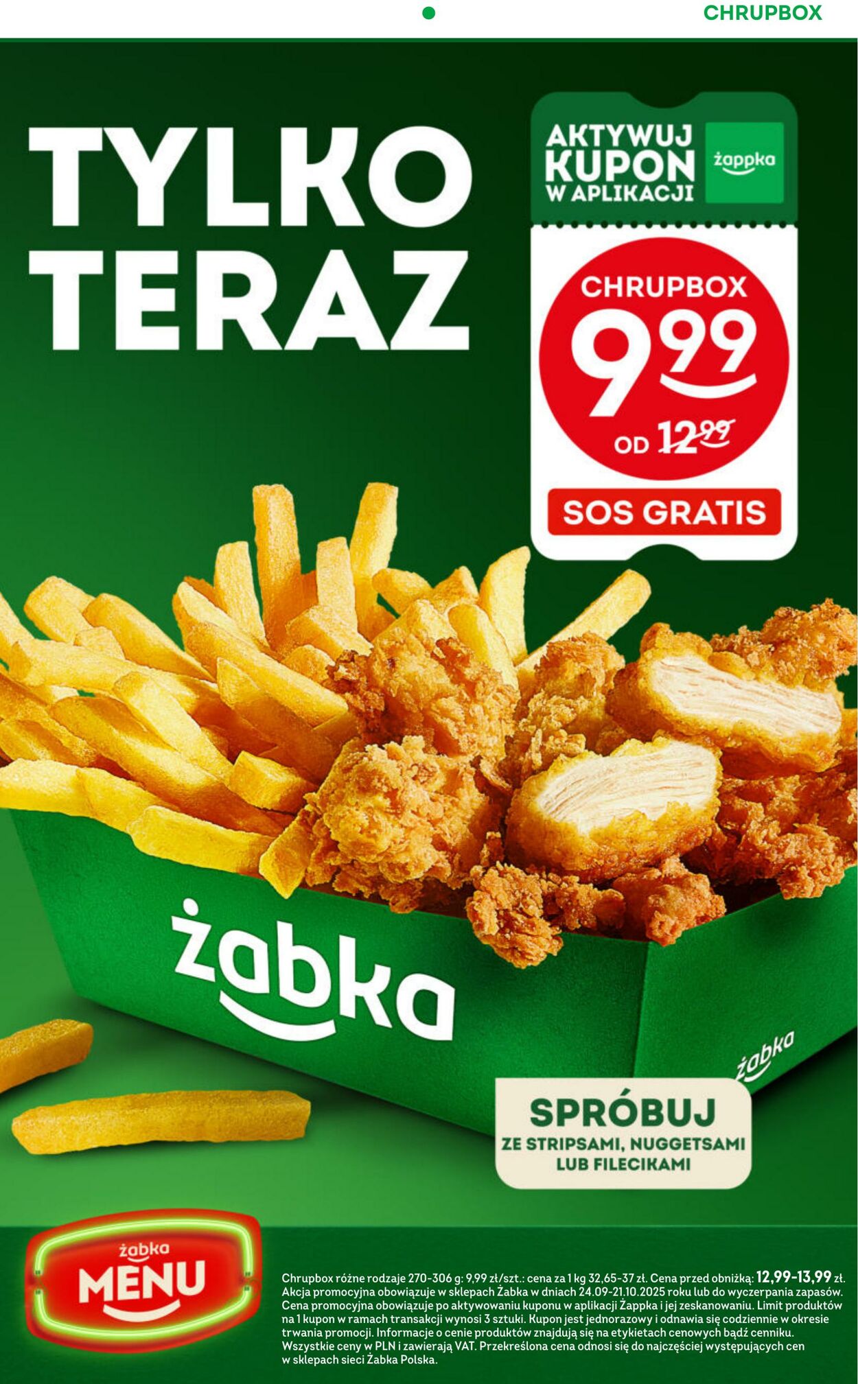 Gazetka Żabka 24.09.2025 - 07.10.2025