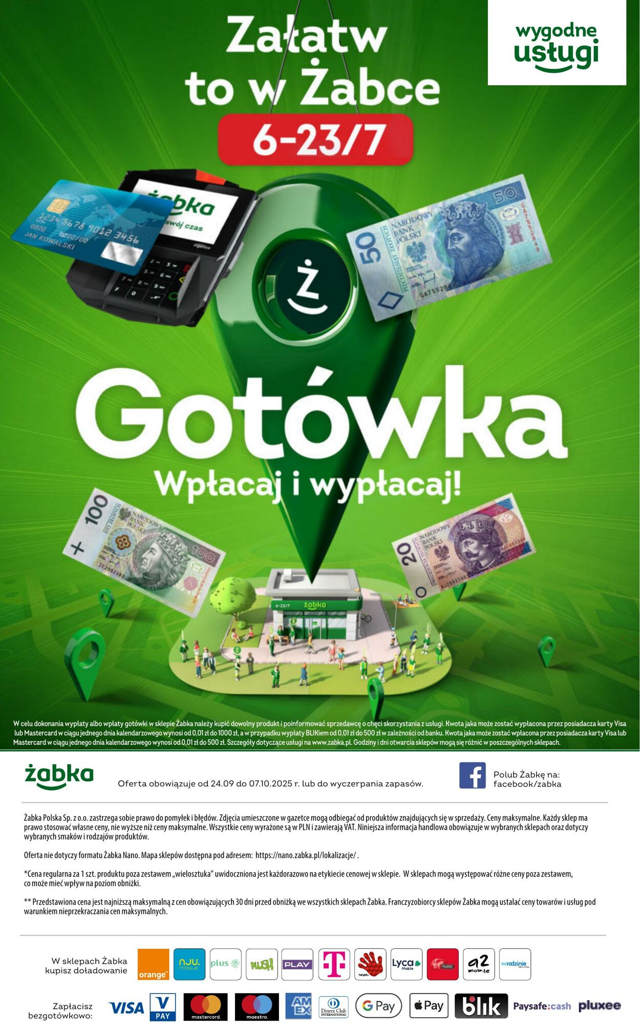 Gazetka Żabka 24.09.2025 - 07.10.2025