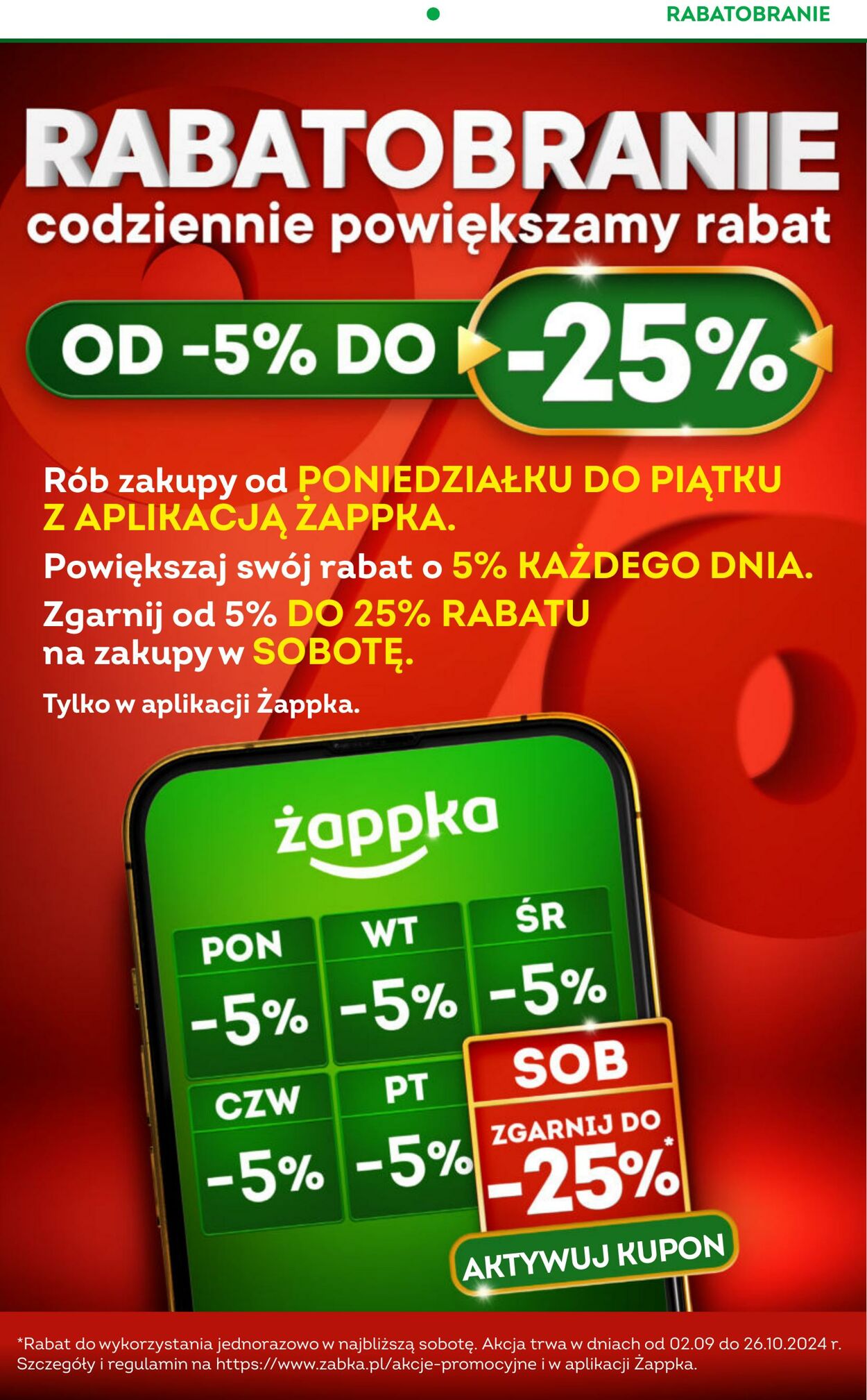 Gazetka Żabka 09.10.2024 - 22.10.2024