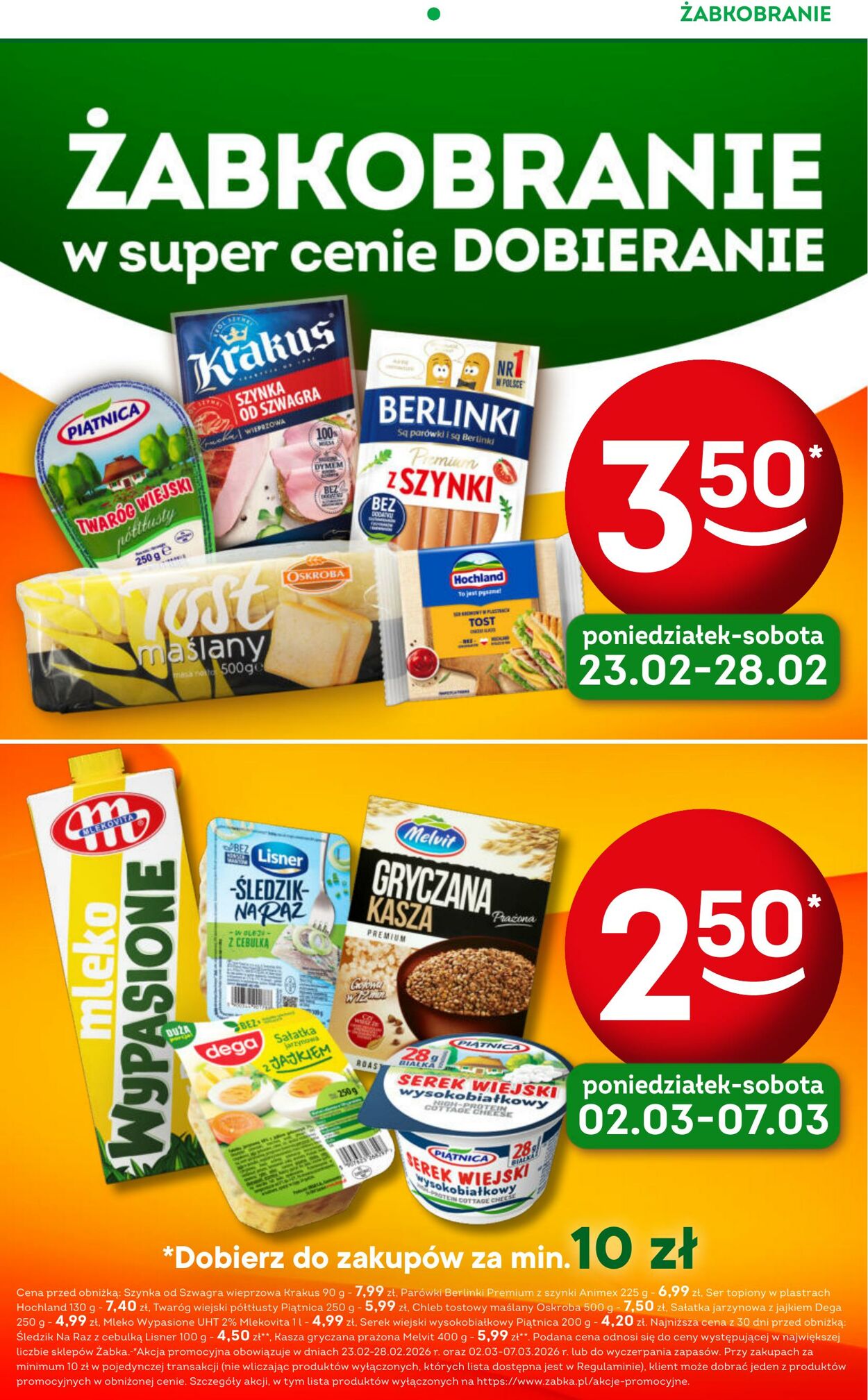 Gazetka Żabka 25.02.2026 - 10.03.2026